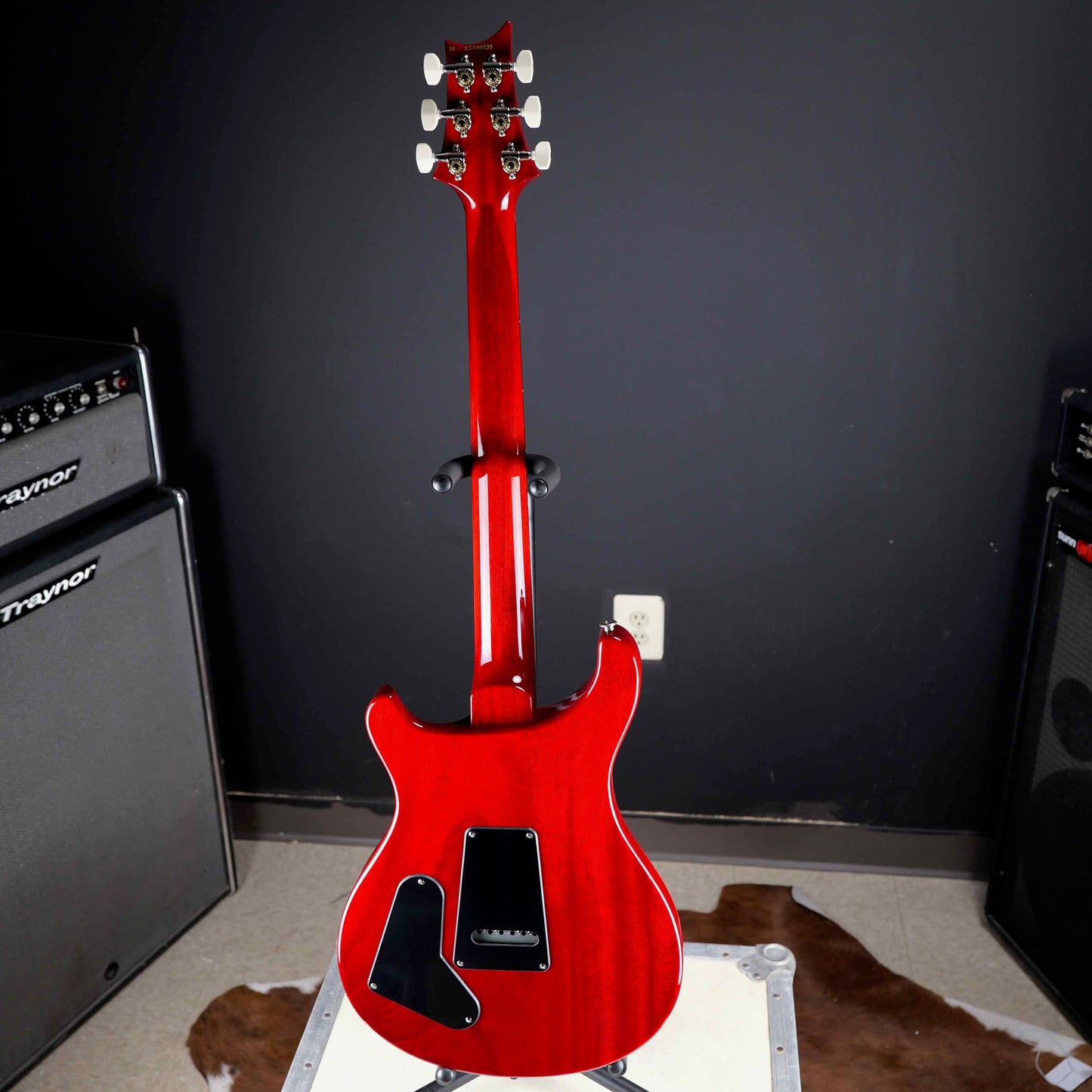 PRS S2 Special Semi-Hollow Limited Run Faded Gray Black Cherry Burst