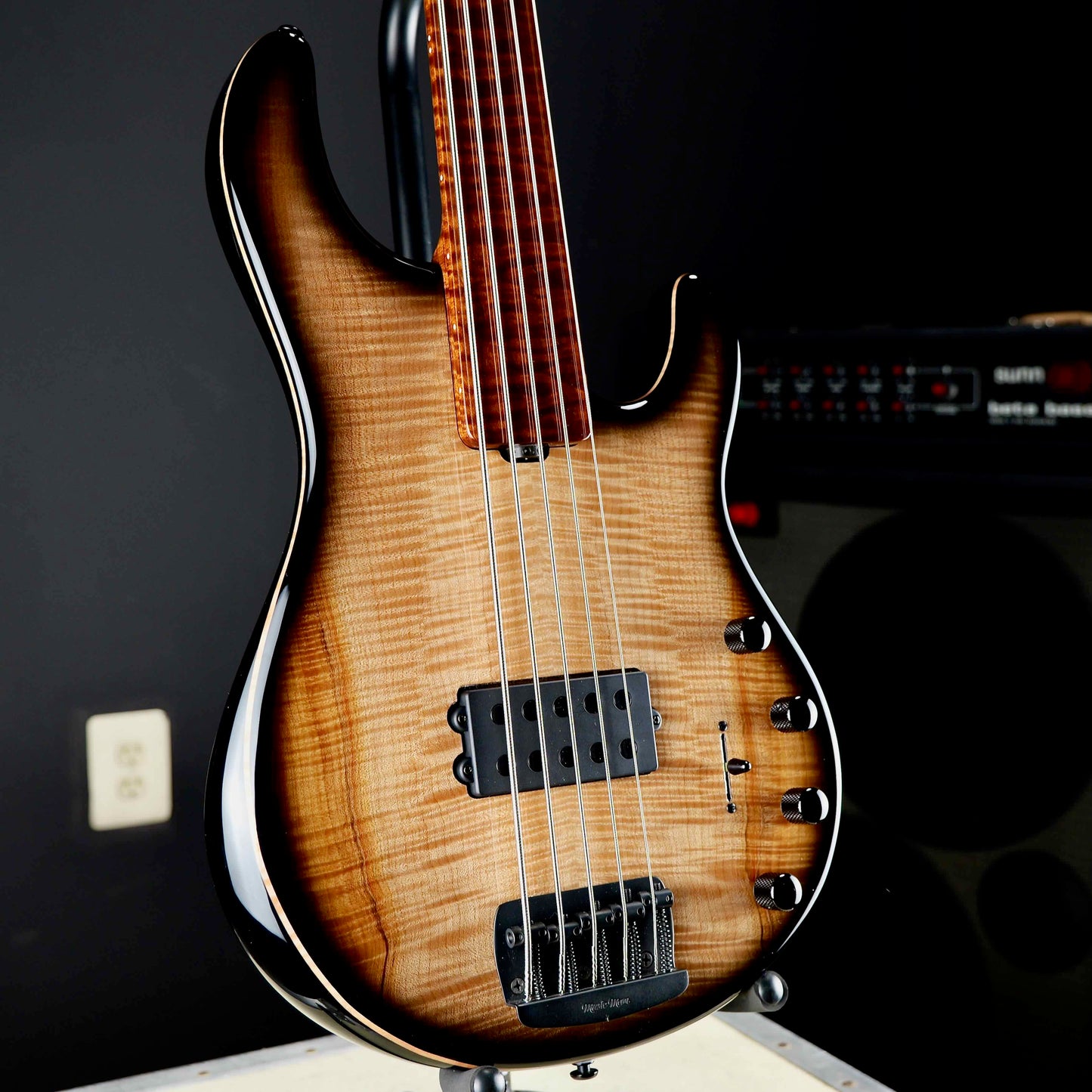 Ernie Ball Music Man BFR Stingray 5 Fretless Anthracite