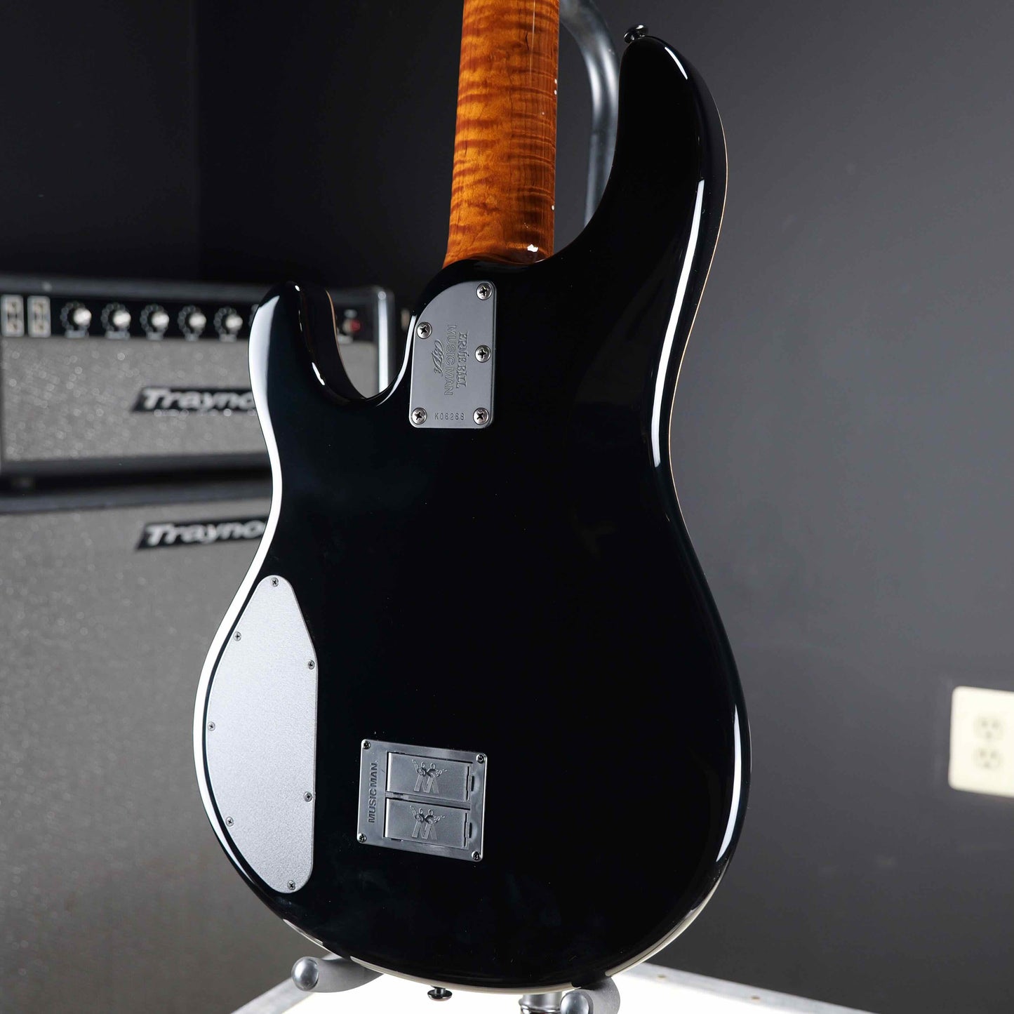 Ernie Ball Music Man BFR Stingray 5 Fretless Anthracite