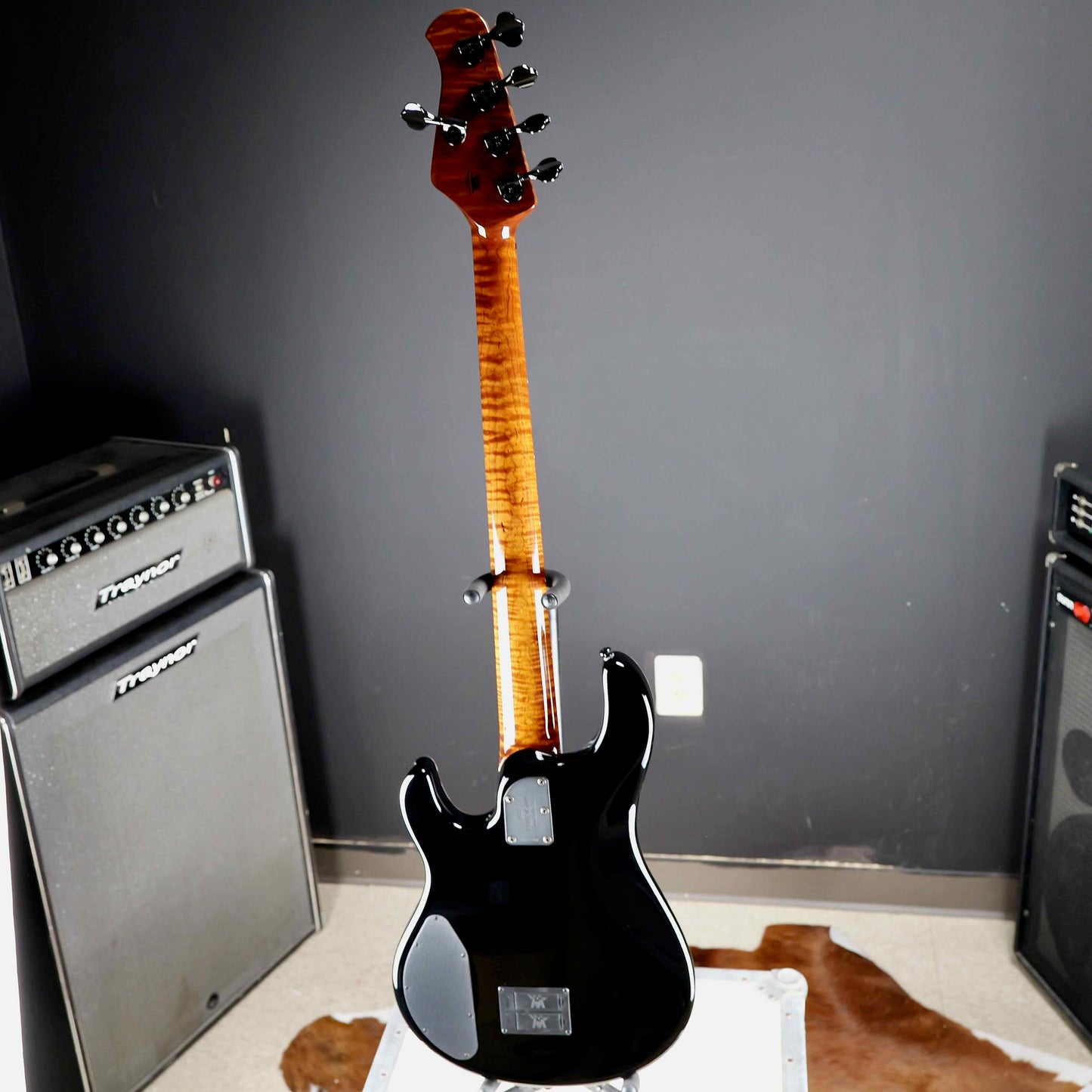 Ernie Ball Music Man BFR Stingray 5 Fretless Anthracite