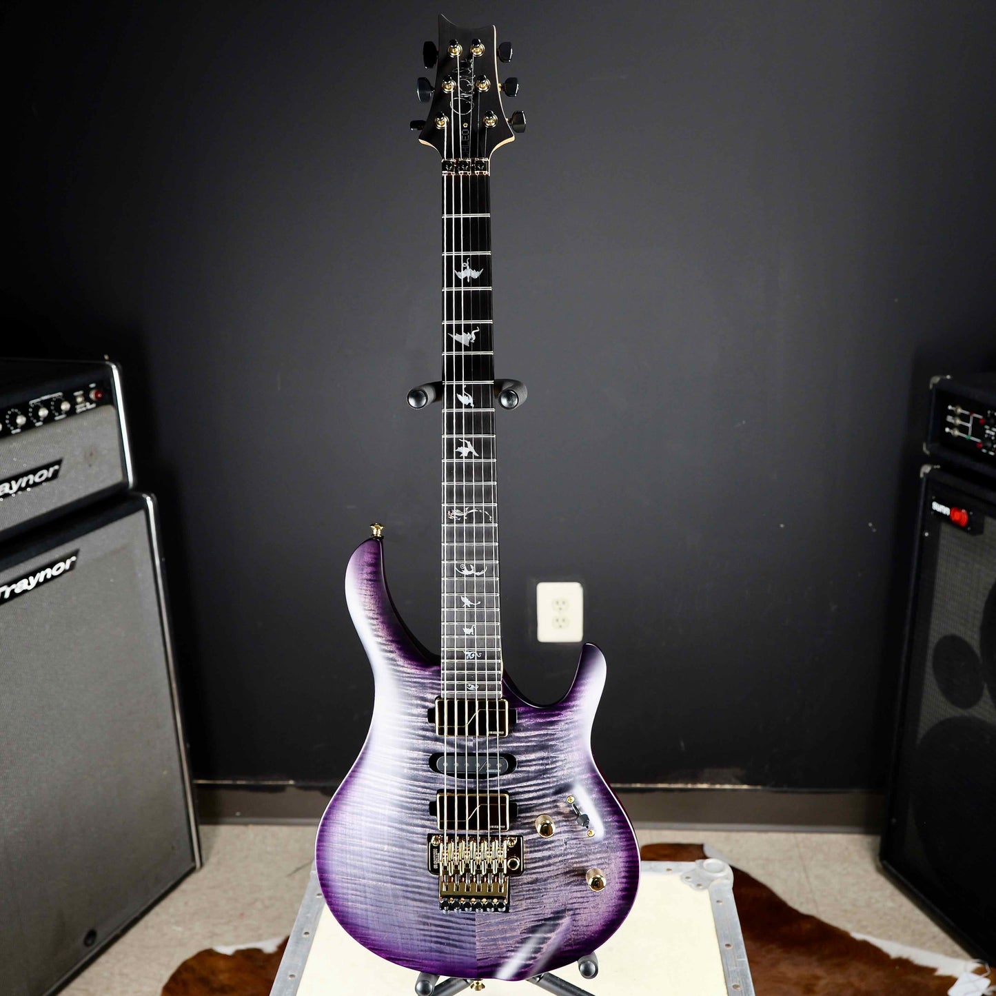 PRS Chleo Limited Edition Herman Li Charcoal Purple Burst