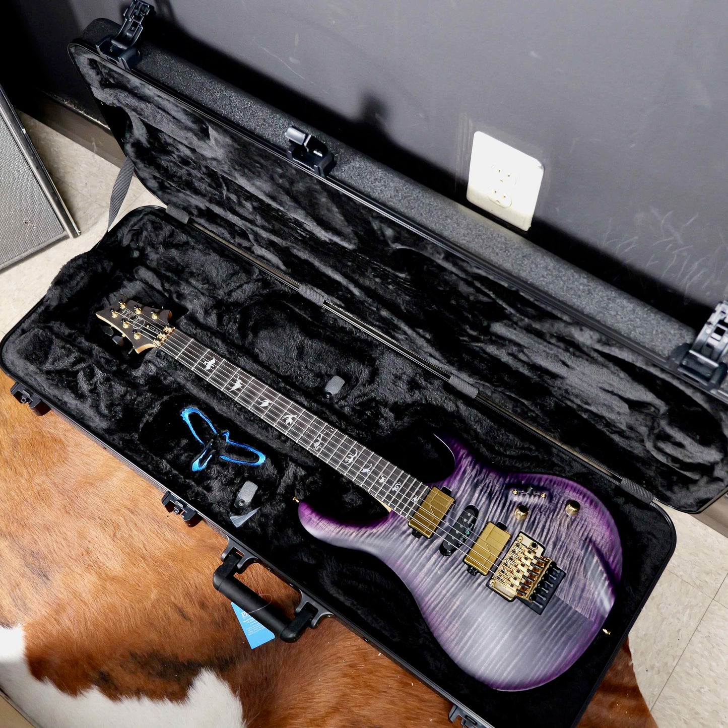 PRS Chleo Limited Edition Herman Li Charcoal Purple Burst