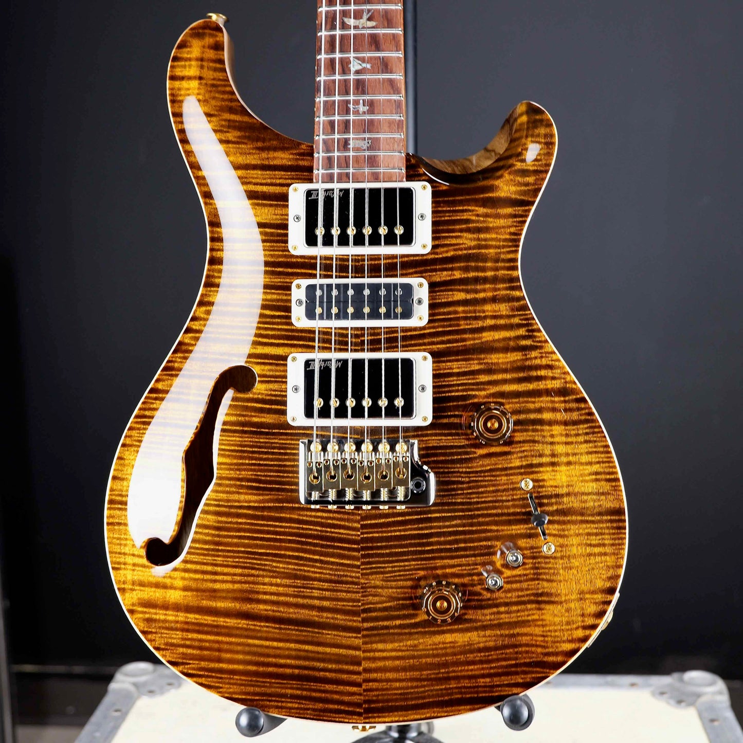 PRS 40th Anniversary Special Semi-Hollow Limited Edition Yellow Tiger