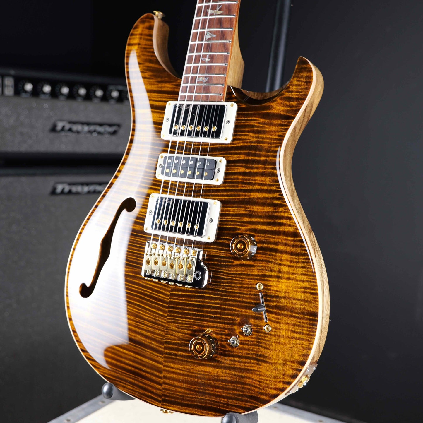 PRS 40th Anniversary Special Semi-Hollow Limited Edition Yellow Tiger