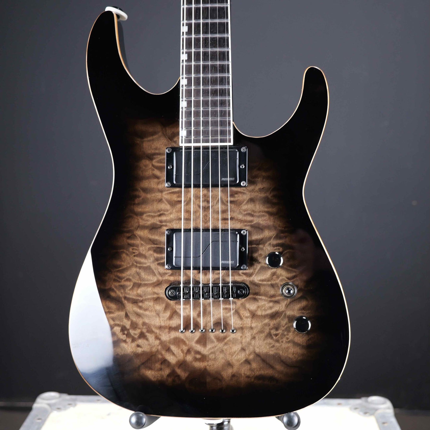 ESP LTD JM-II Black Shadow Burst