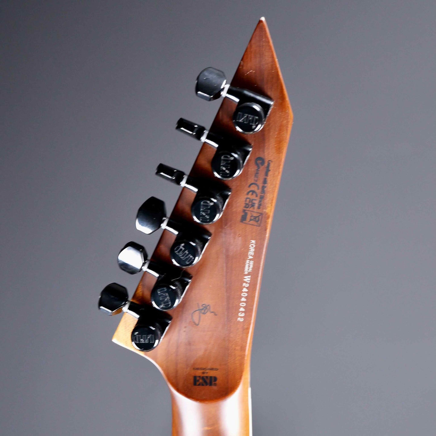 ESP LTD JM-II Black Shadow Burst