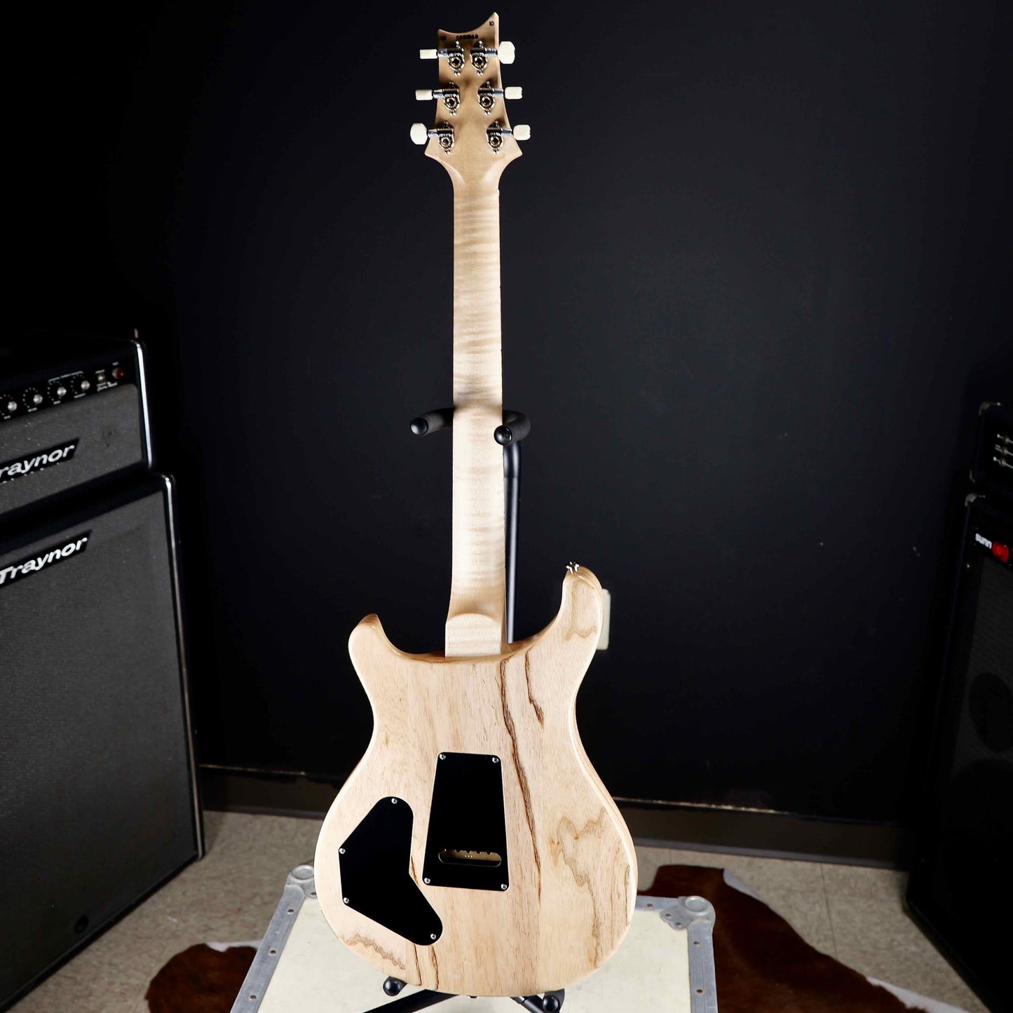 PRS Wood Library DGT Fire Red / Gray Black Fade