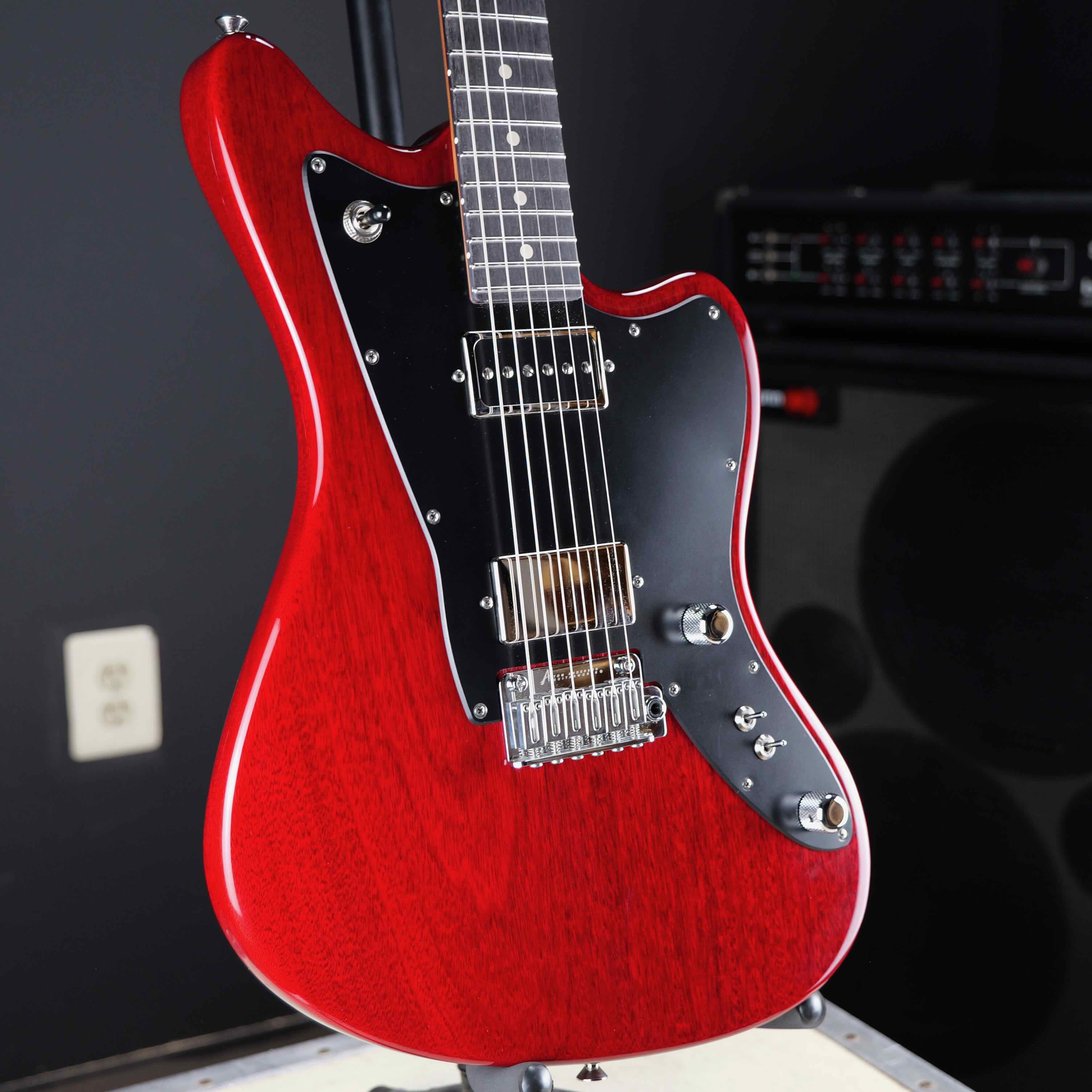 Tom Anderson Raven Superbird Transparent Red – Matt's Guitars