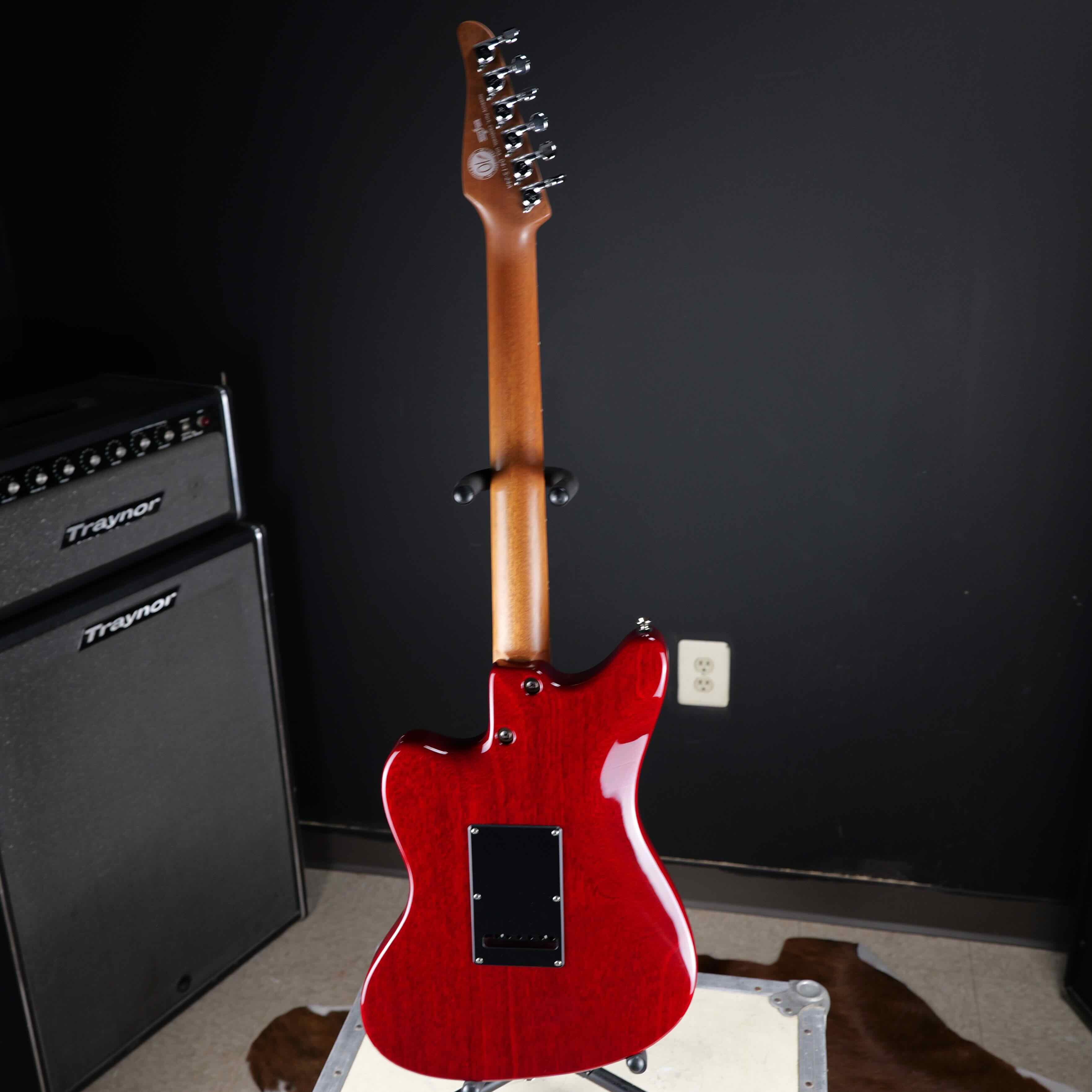 Tom Anderson Raven Superbird Transparent Red – Matt's Guitars