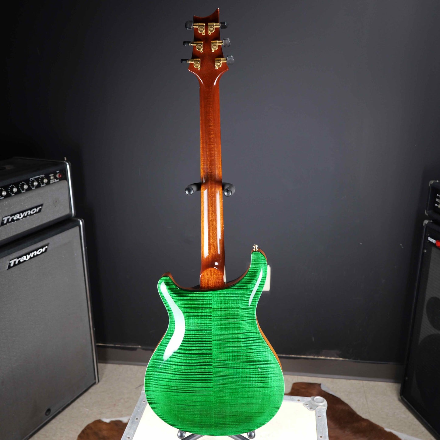 PRS Hollowbody II Piezo 10 Top Emerald w/ Stainless Steel Frets