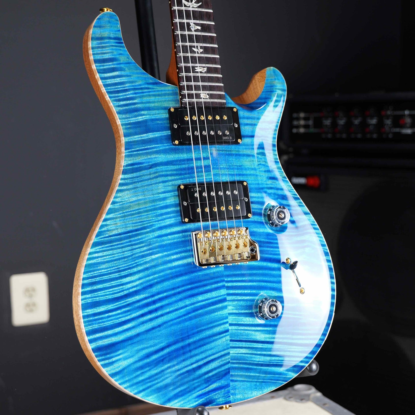 PRS Custom 24 10 Top Arctic Blue
