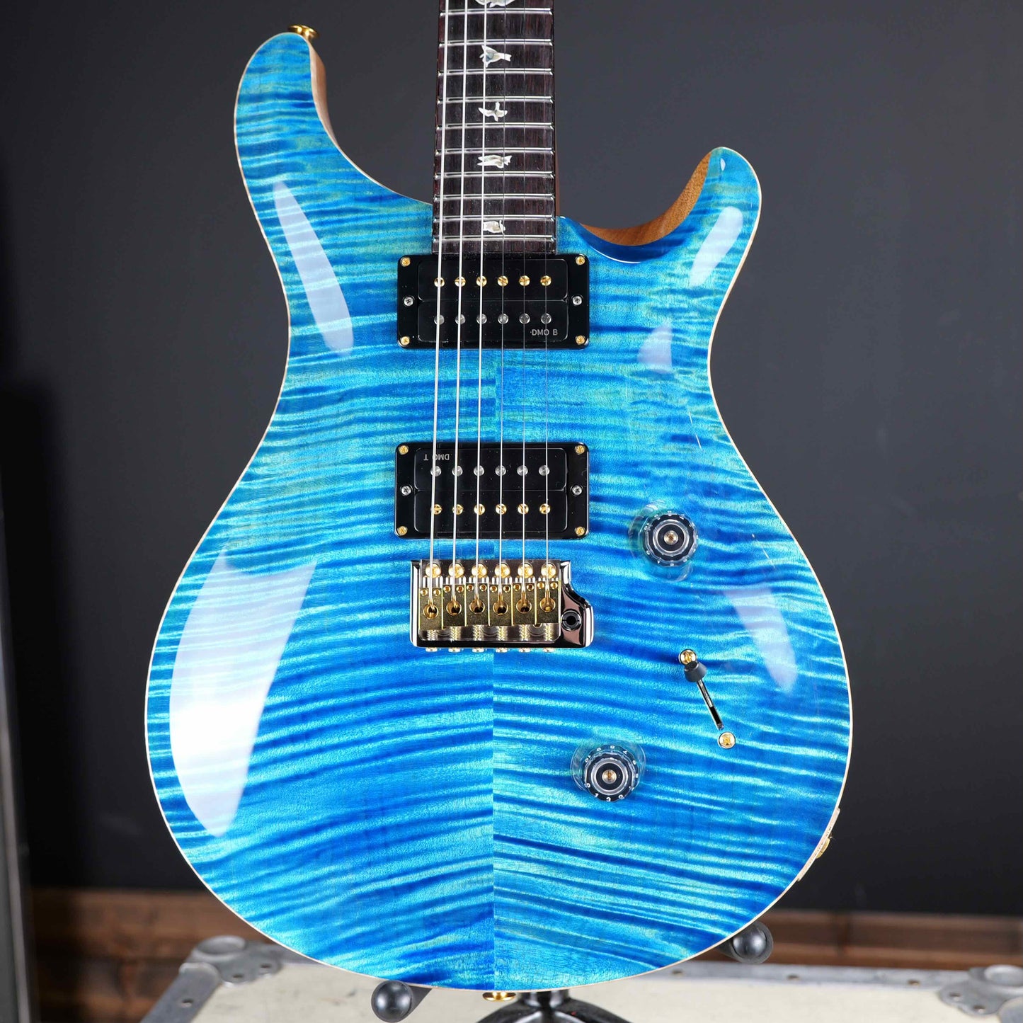 PRS Custom 24 10 Top Arctic Blue
