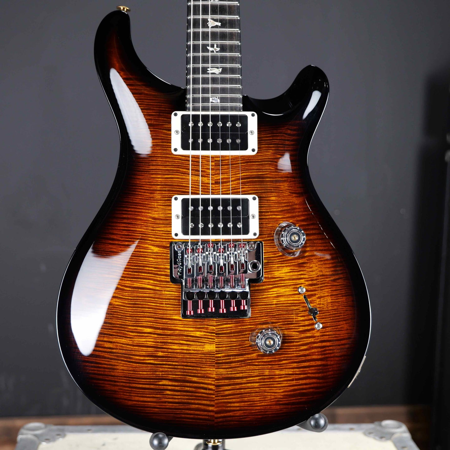 PRS Custom 24 "Floyd" 10 Top Black Gold