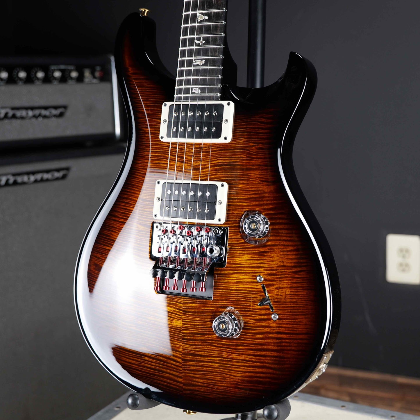 PRS Custom 24 "Floyd" 10 Top Black Gold