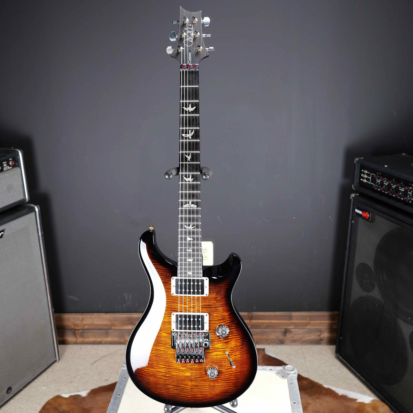 PRS Custom 24 "Floyd" 10 Top Black Gold