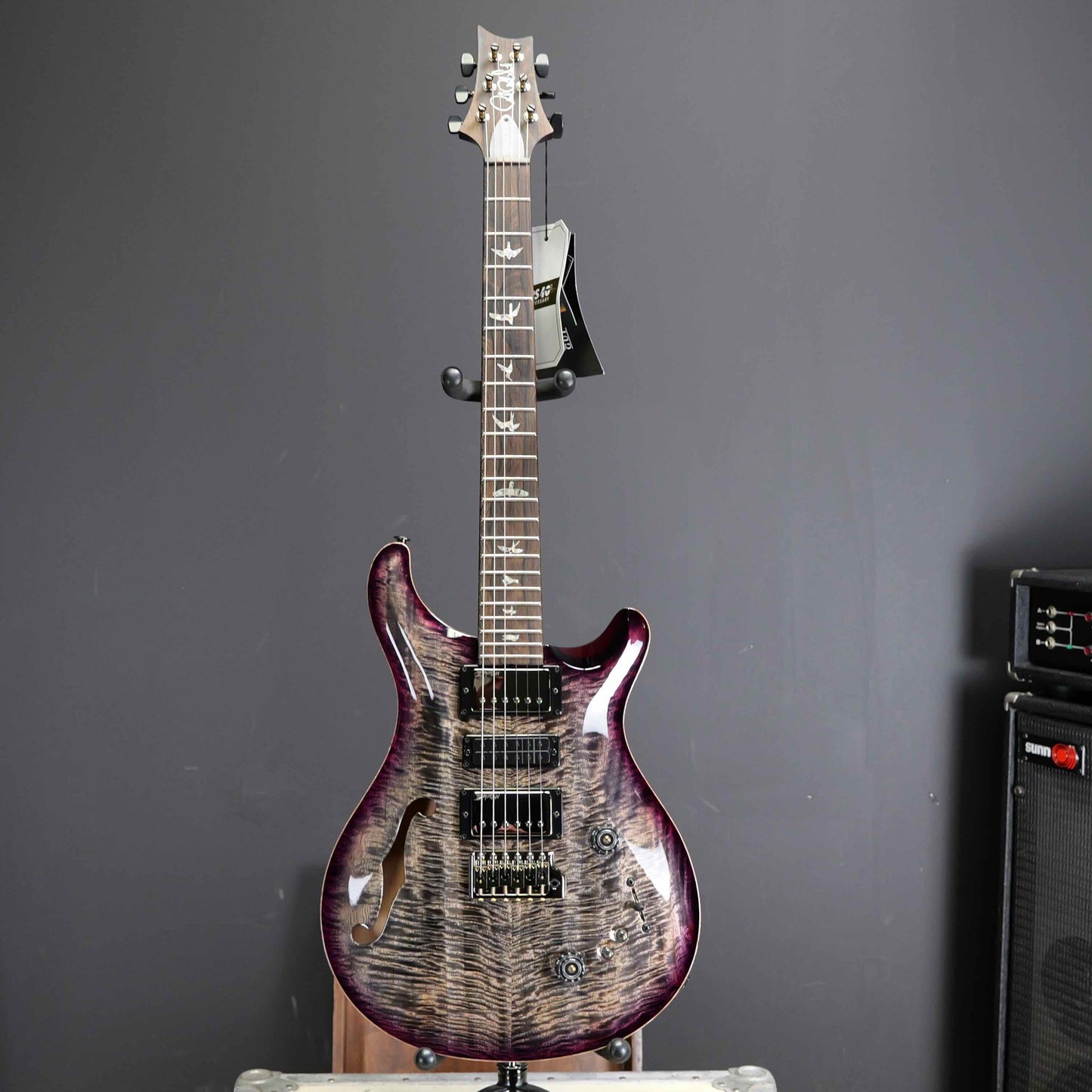 PRS Special Semi-Hollow Mango Top Limited Edition Charcoal Purple Burst