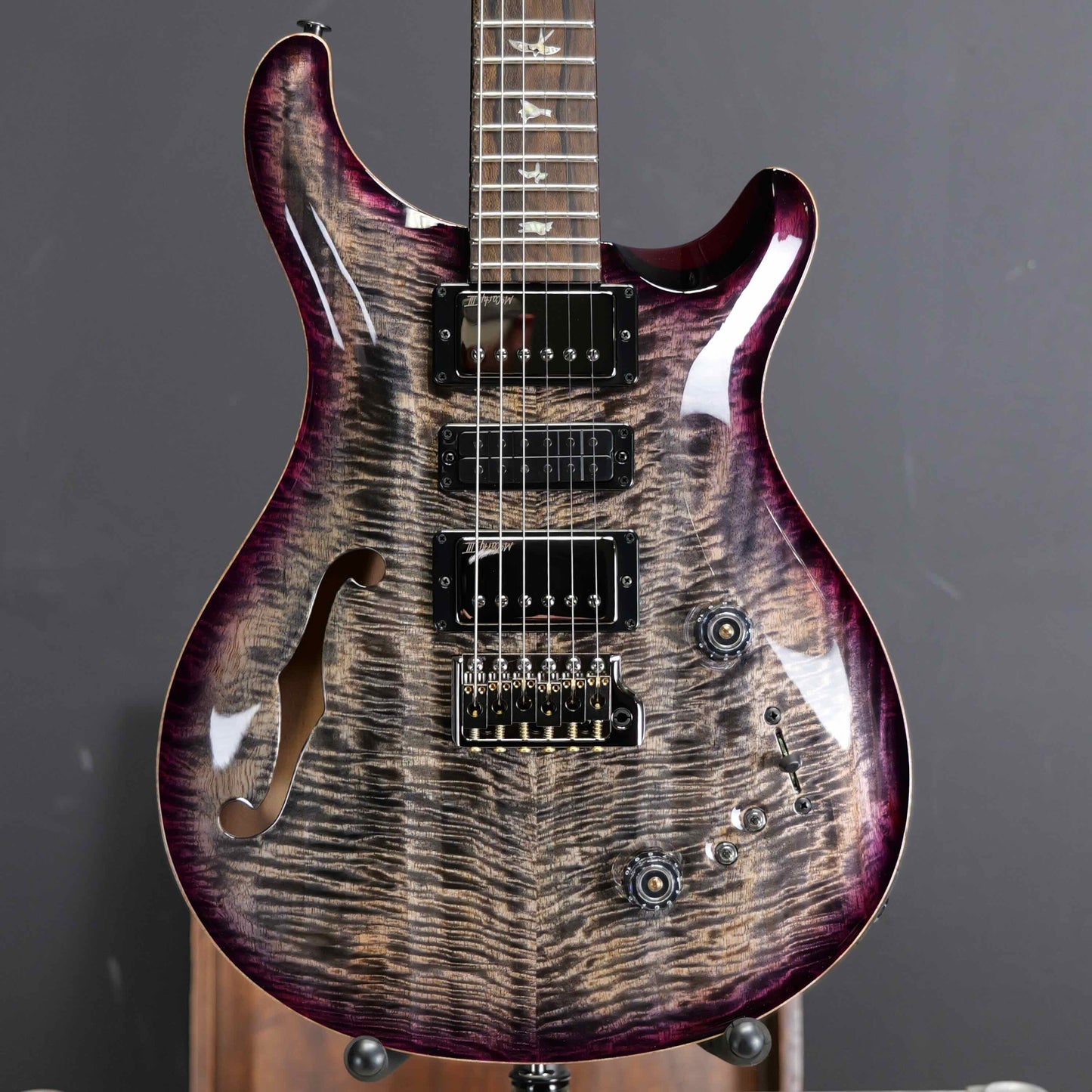 PRS Special Semi-Hollow Mango Top Limited Edition Charcoal Purple Burst