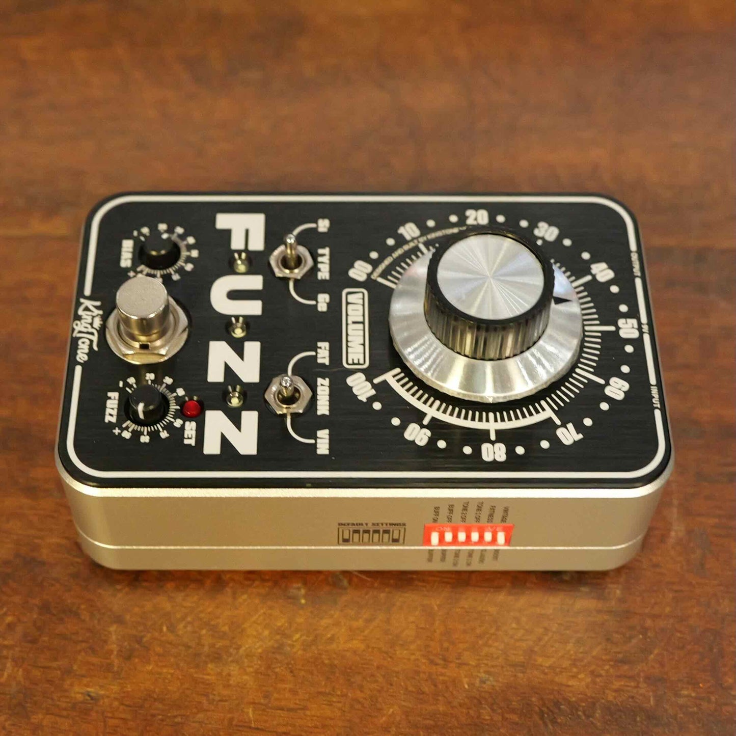 Kingtone miniFUZZ V2 [BLACK]