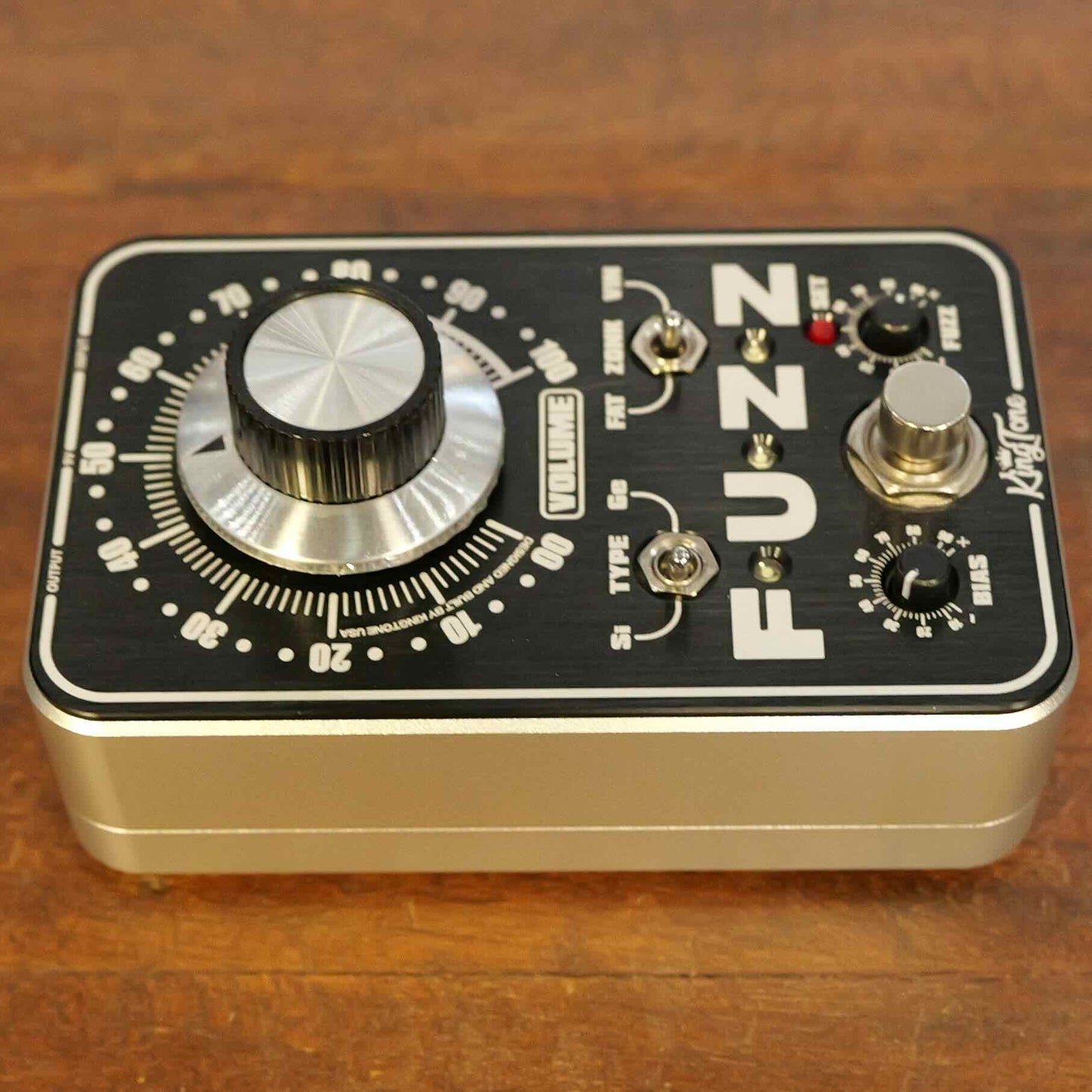 Kingtone miniFUZZ V2 [BLACK]