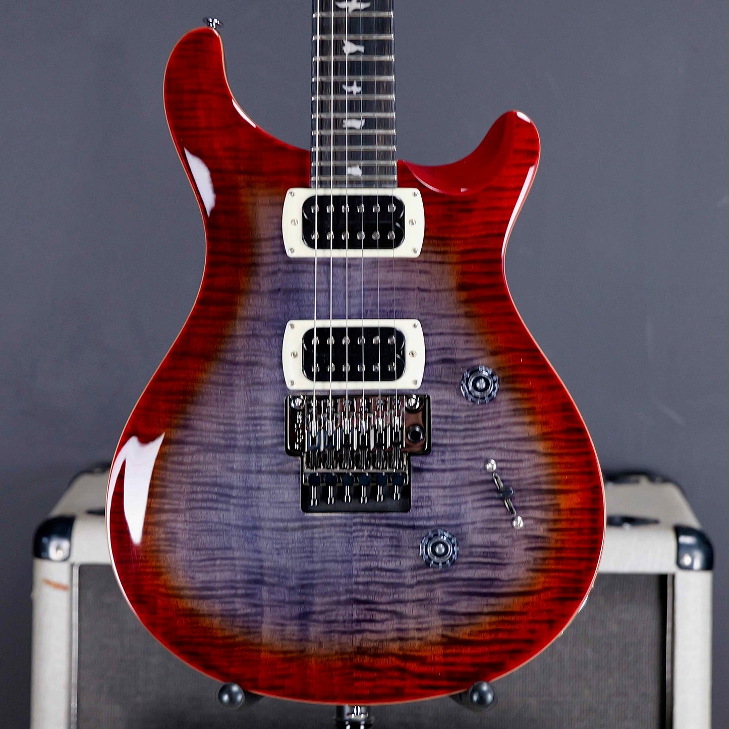 PRS SE Custom 24 "Floyd" Charcoal Cherry Burst