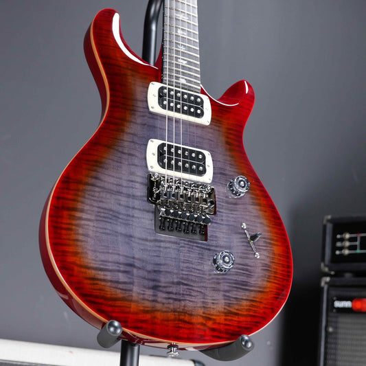 PRS SE Custom 24 "Floyd" Charcoal Cherry Burst