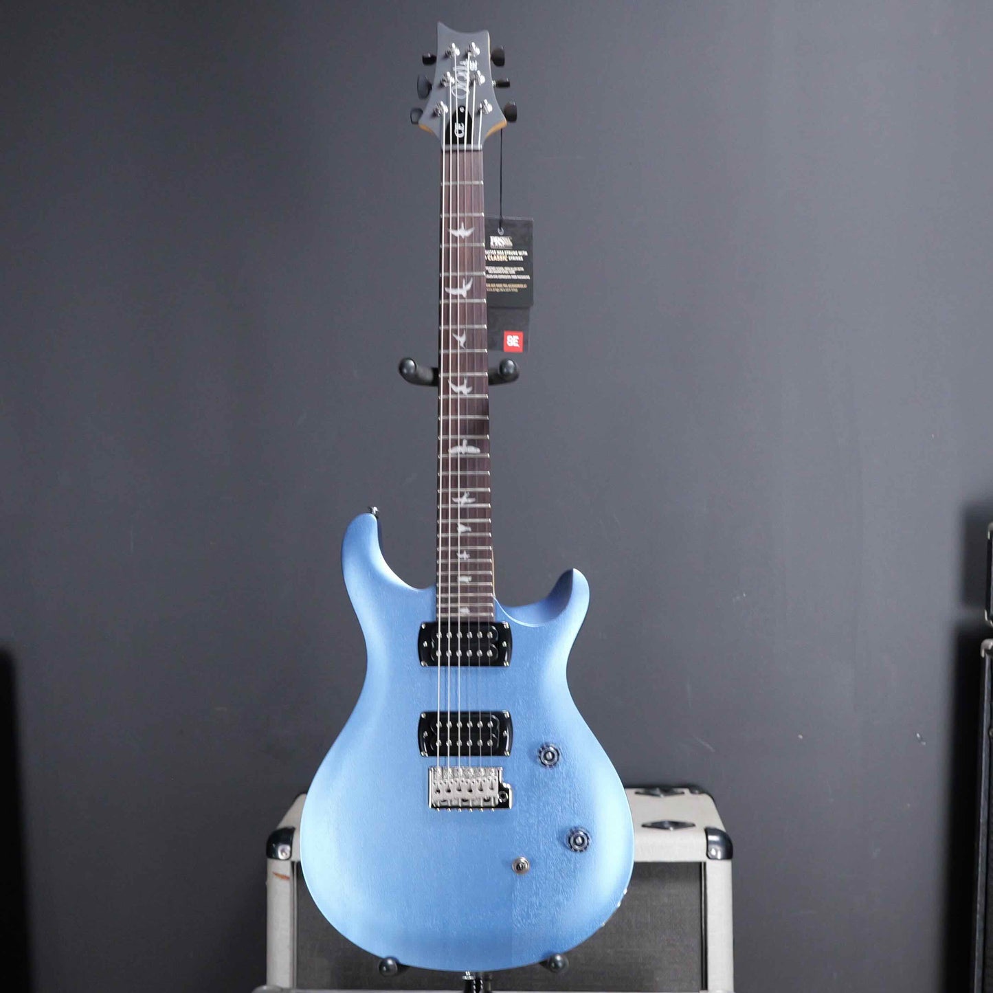 PRS SE CE 24 Standard Satin Ice Blue Metallic