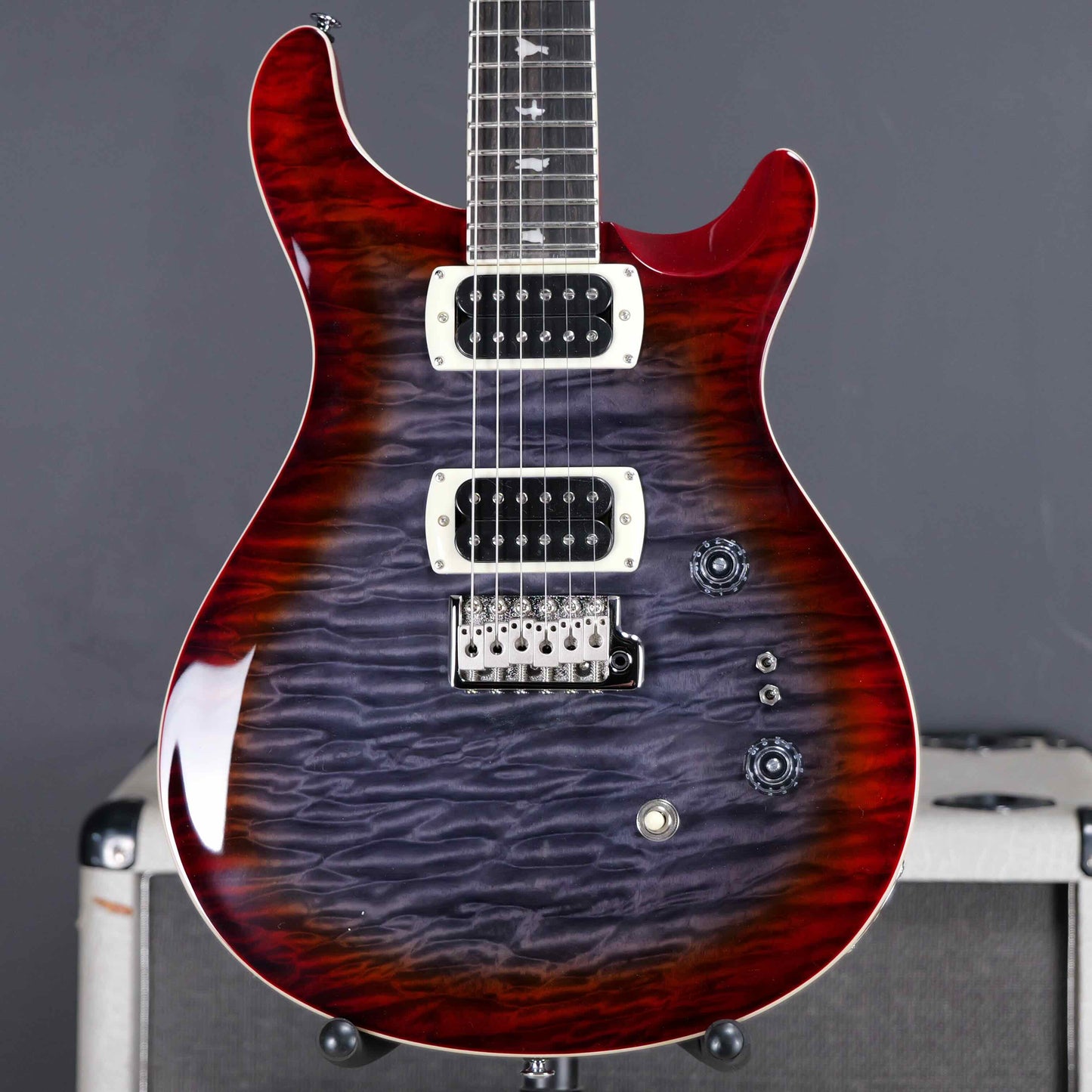 PRS SE Custom 24-08 Charcoal Cherry Burst