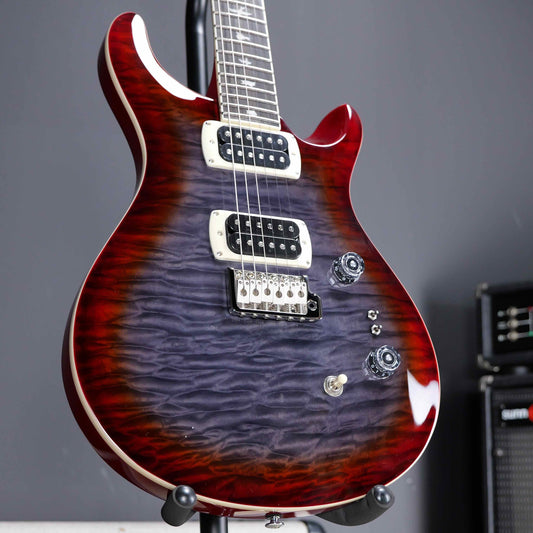 PRS SE Custom 24-08 Charcoal Cherry Burst