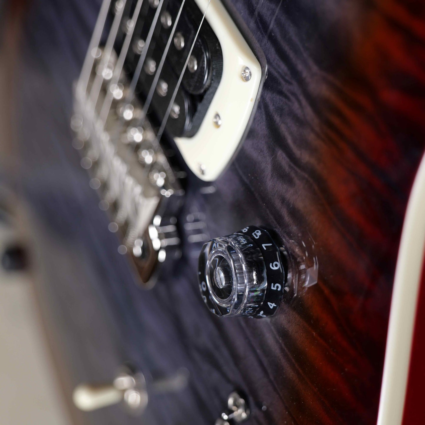 PRS SE Custom 24-08 Charcoal Cherry Burst
