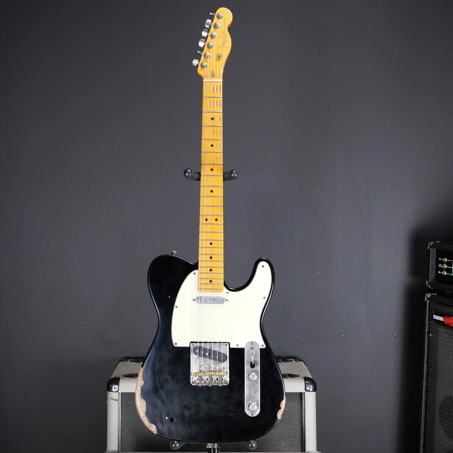 Fender American Professional II Telecaster Maple Fingerboard Black Relic