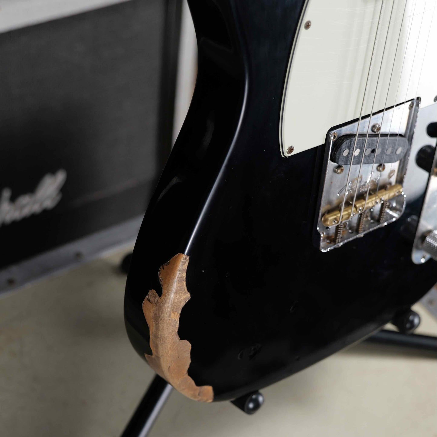 Fender American Professional II Telecaster Maple Fingerboard Black Relic