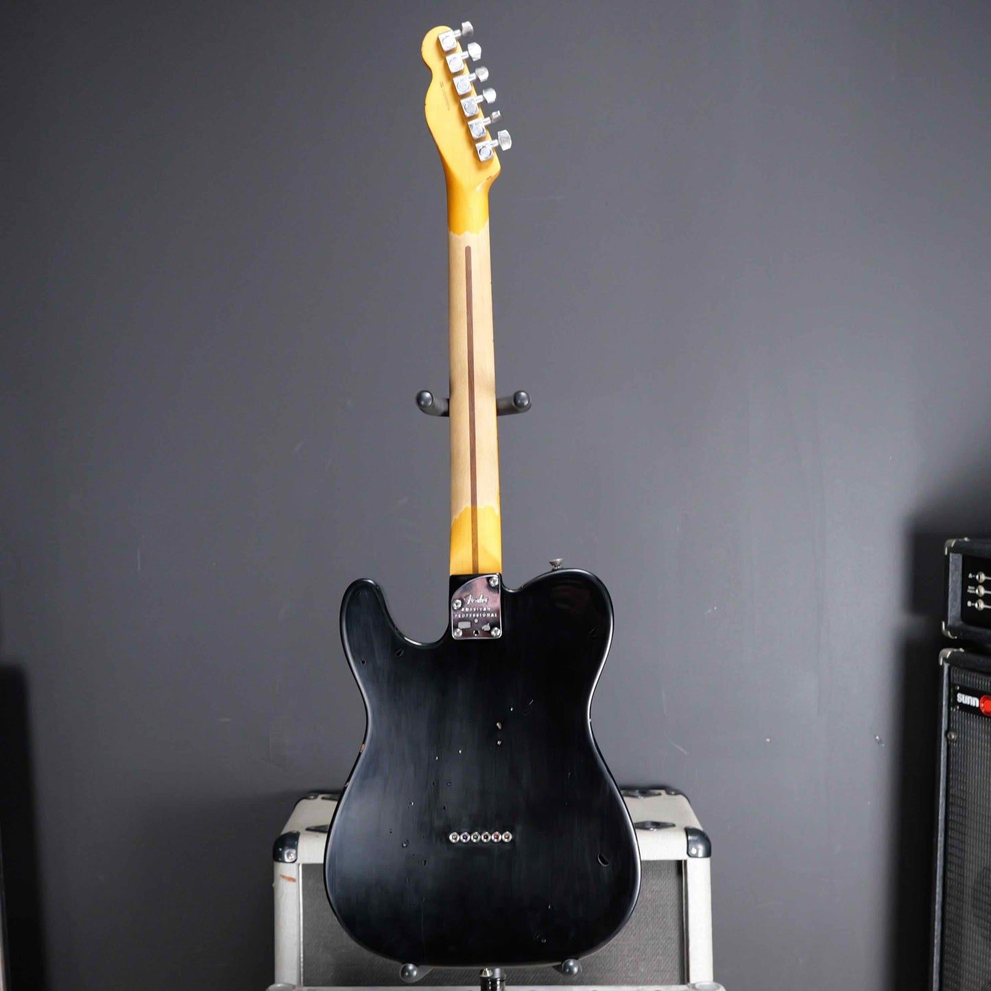 Fender American Professional II Telecaster Maple Fingerboard Black Relic