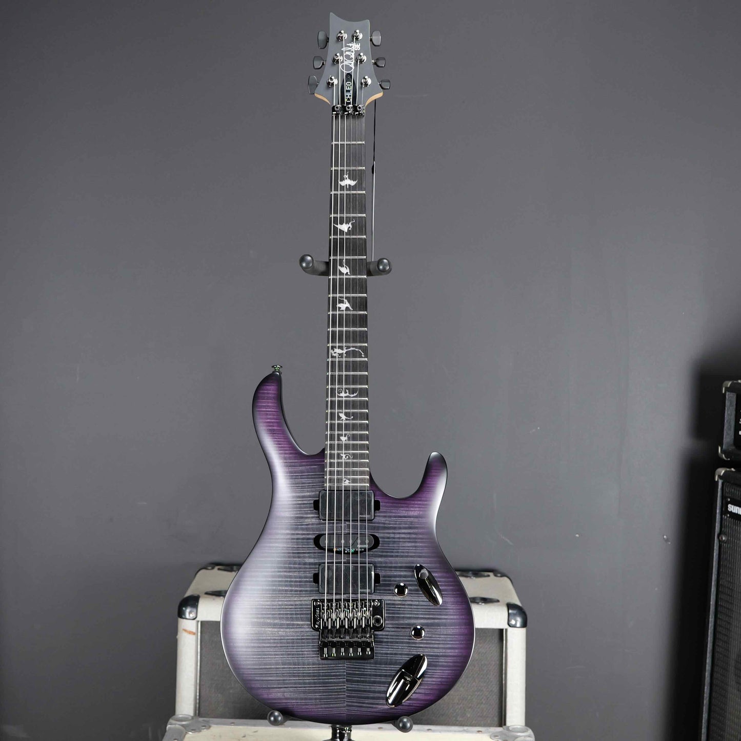 PRS SE Chleo Charcoal Purple Burst