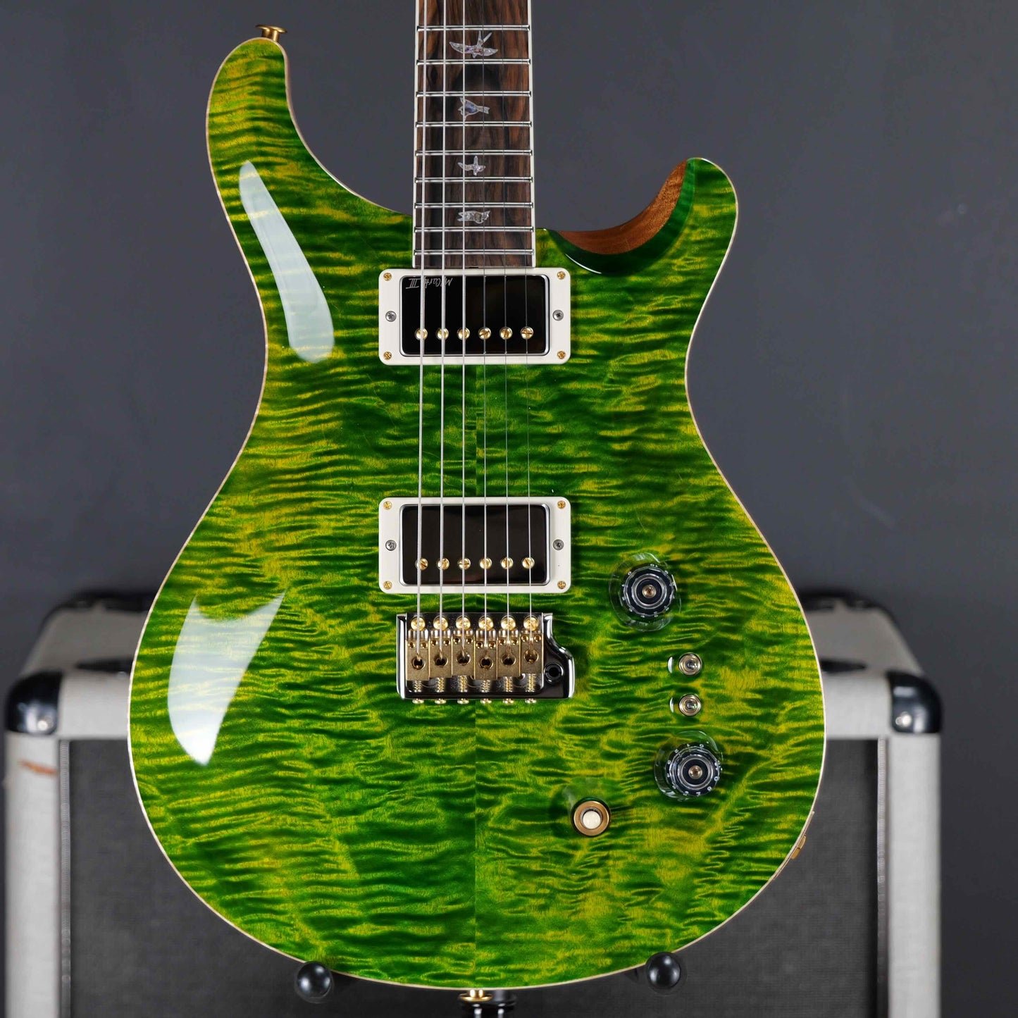 PRS McCarty Tremolo Wood Library Emerald