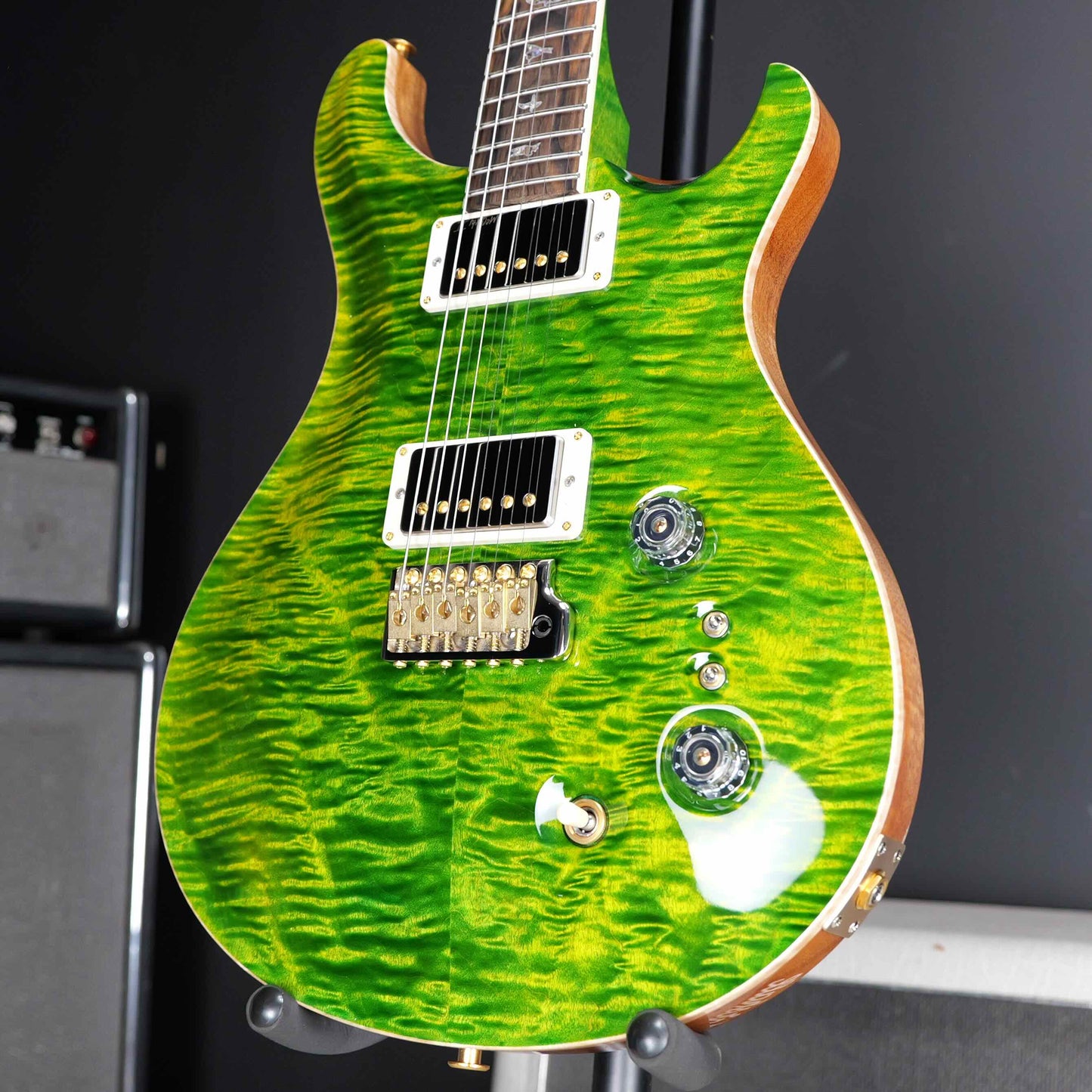 PRS McCarty Tremolo Wood Library Emerald