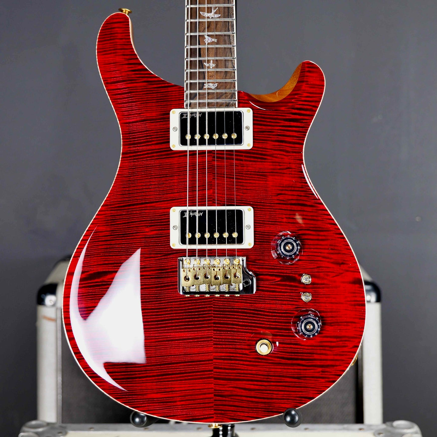 PRS McCarty Tremolo Wood Library Red Tiger