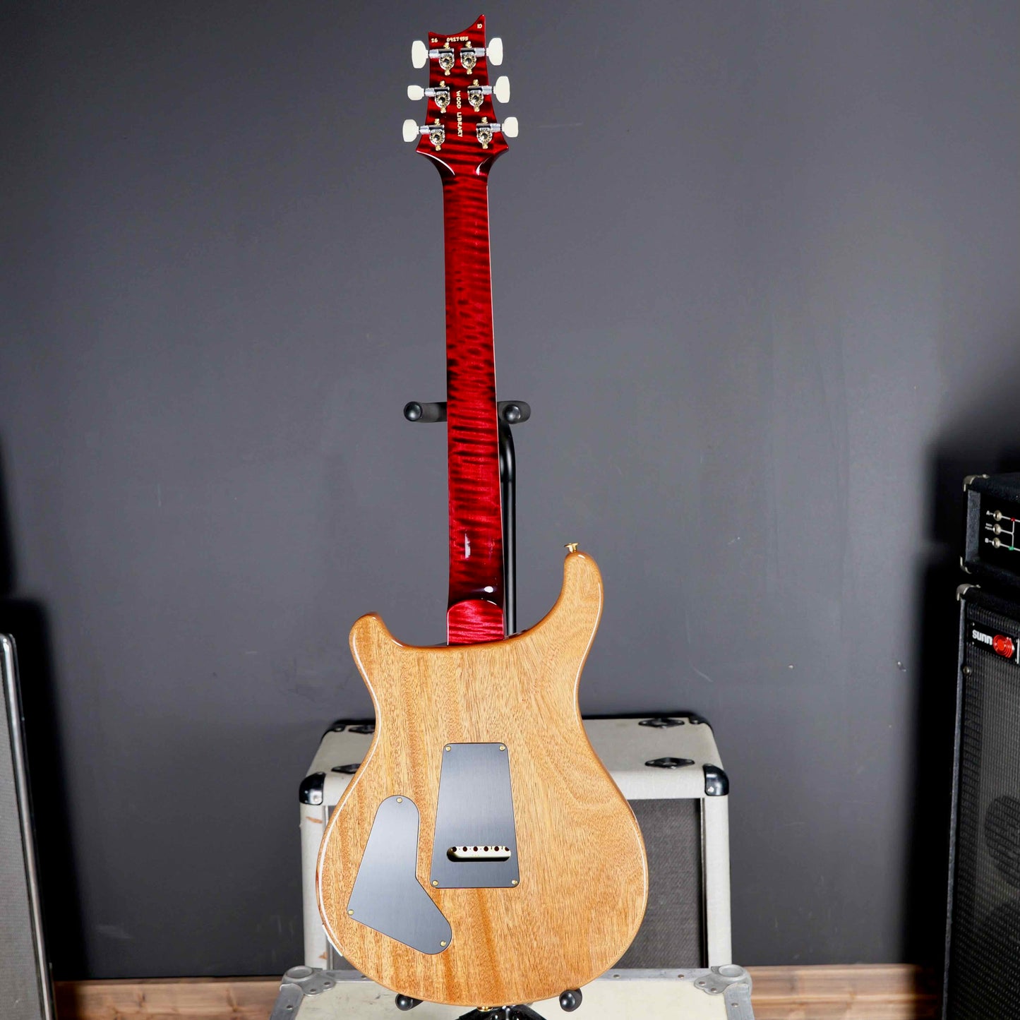 PRS McCarty Tremolo Wood Library Red Tiger