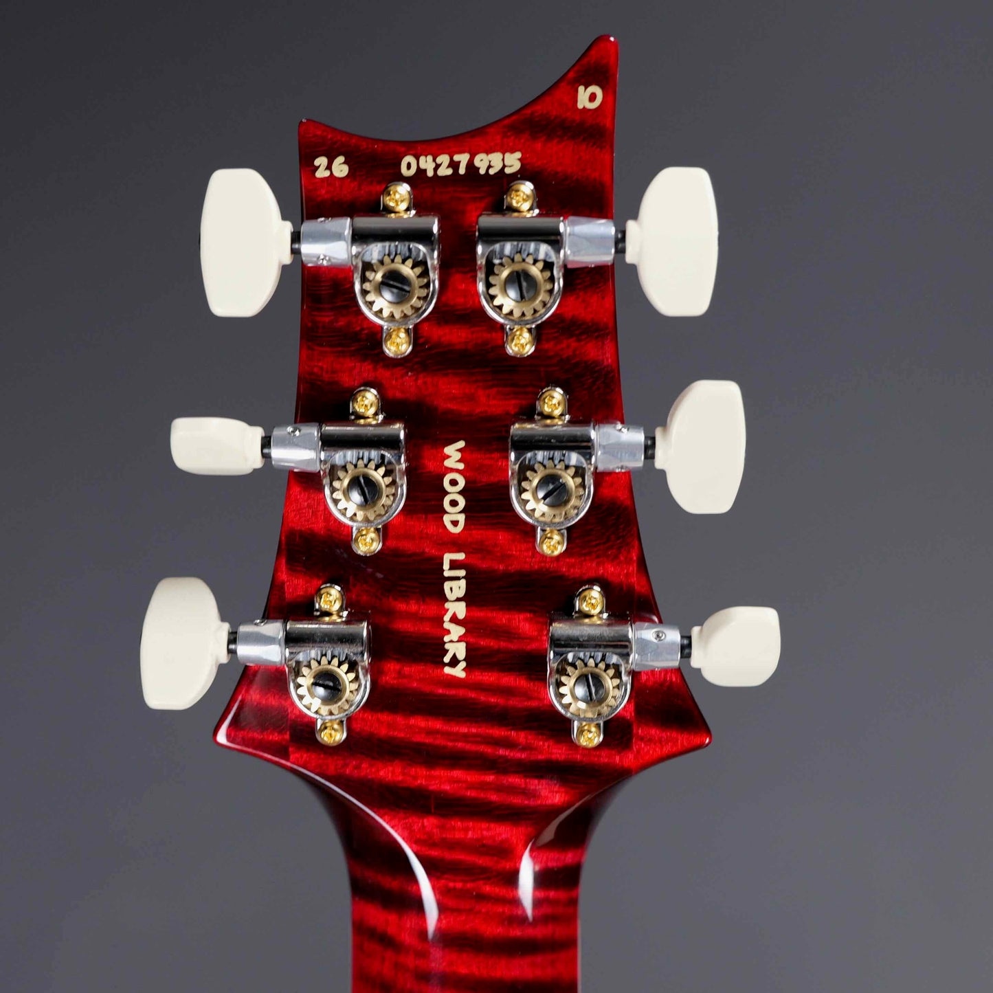 PRS McCarty Tremolo Wood Library Red Tiger