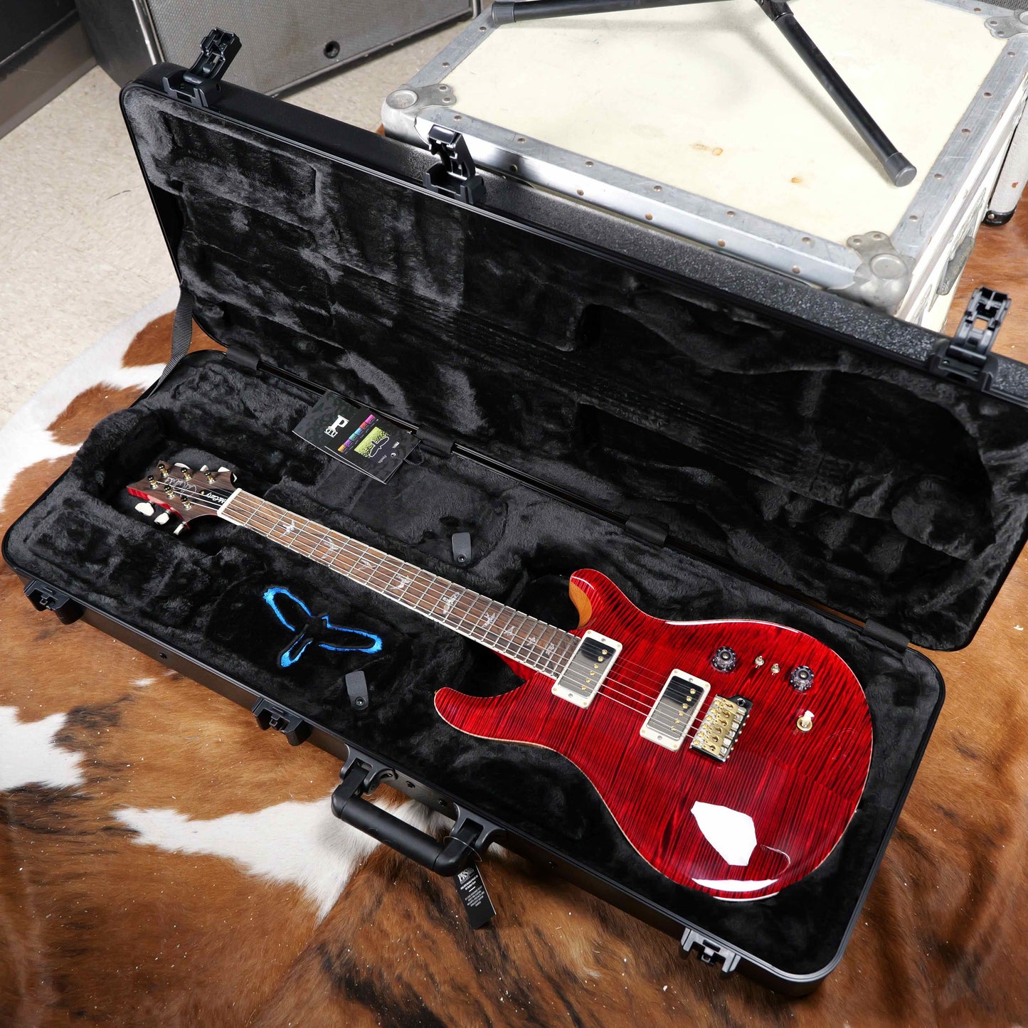 PRS McCarty Tremolo Wood Library Red Tiger