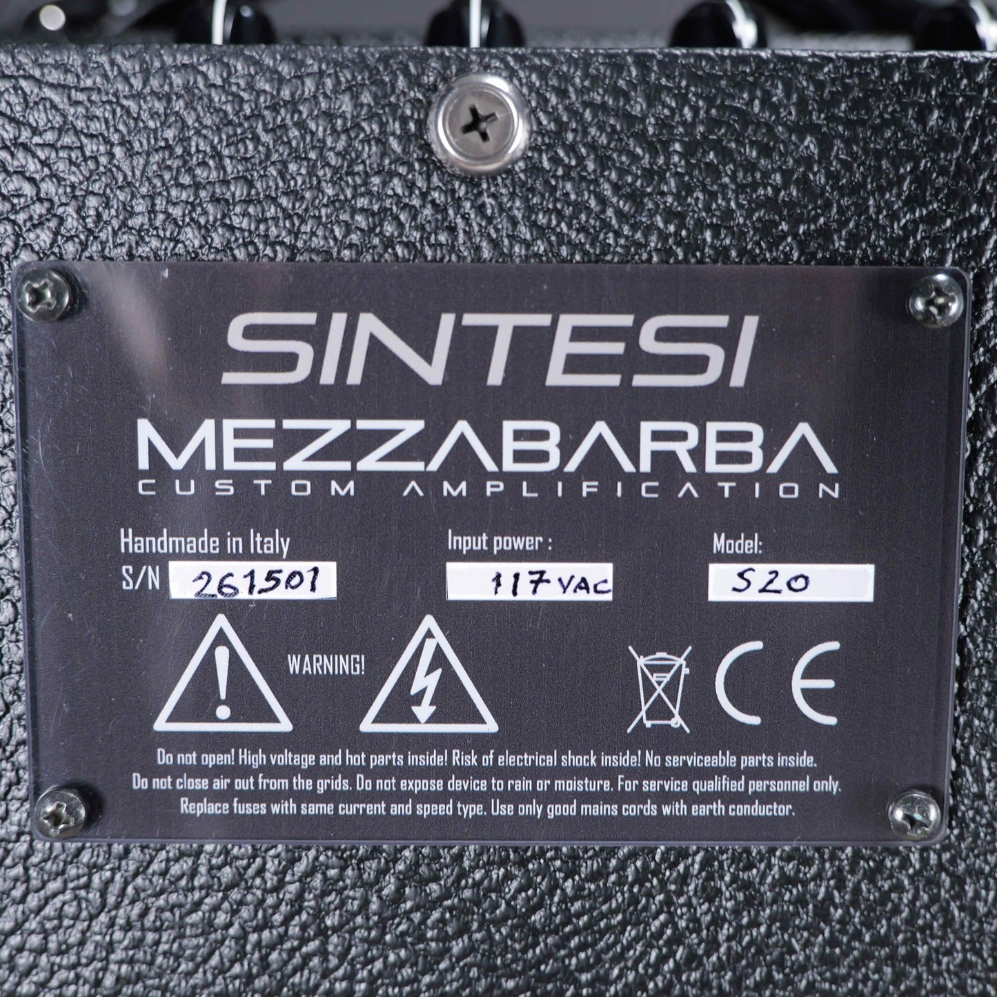 Mezzabarba Sintesi 1x12 Combo