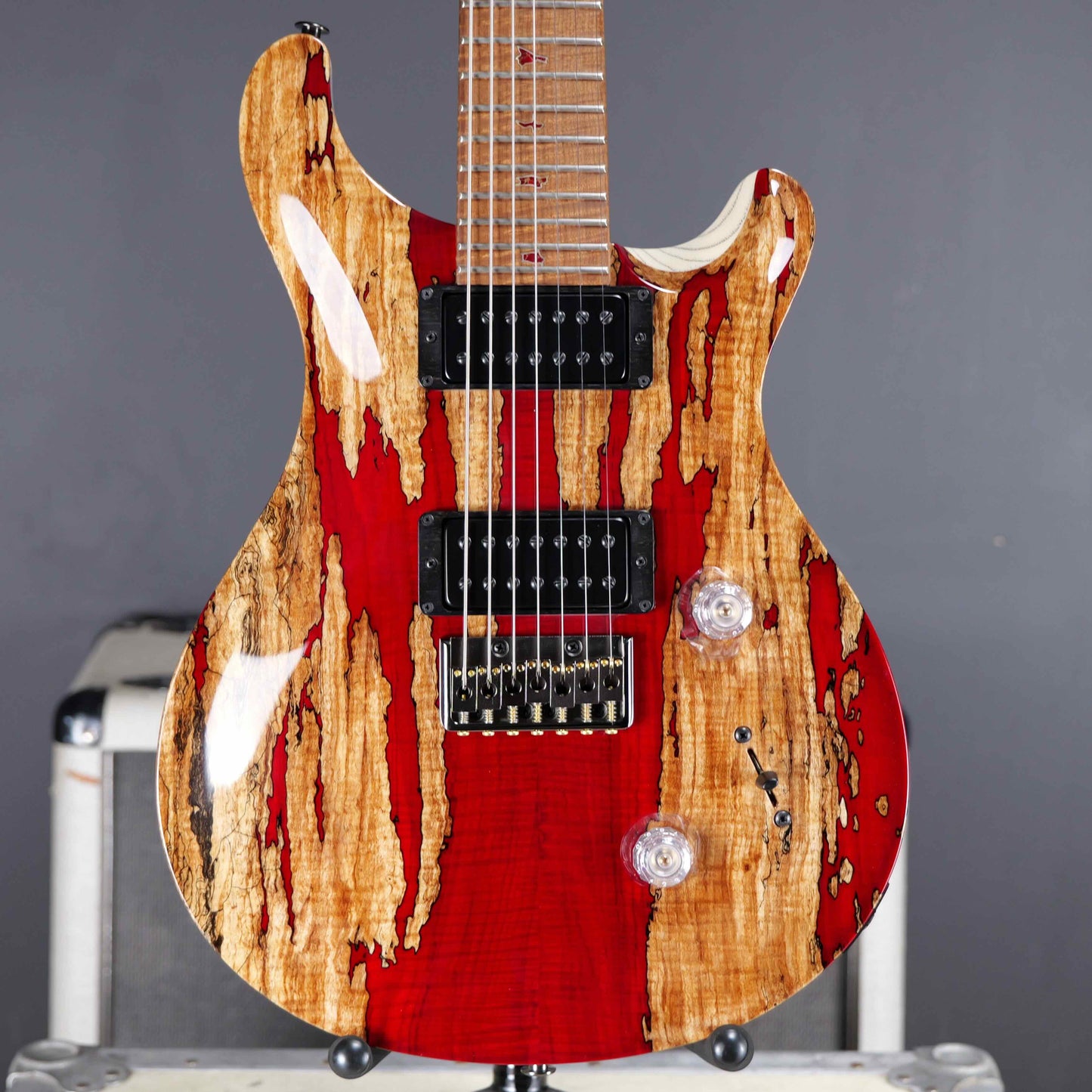 PRS Private Stock Custom 24 7-String Natural w/ Cherry Accents