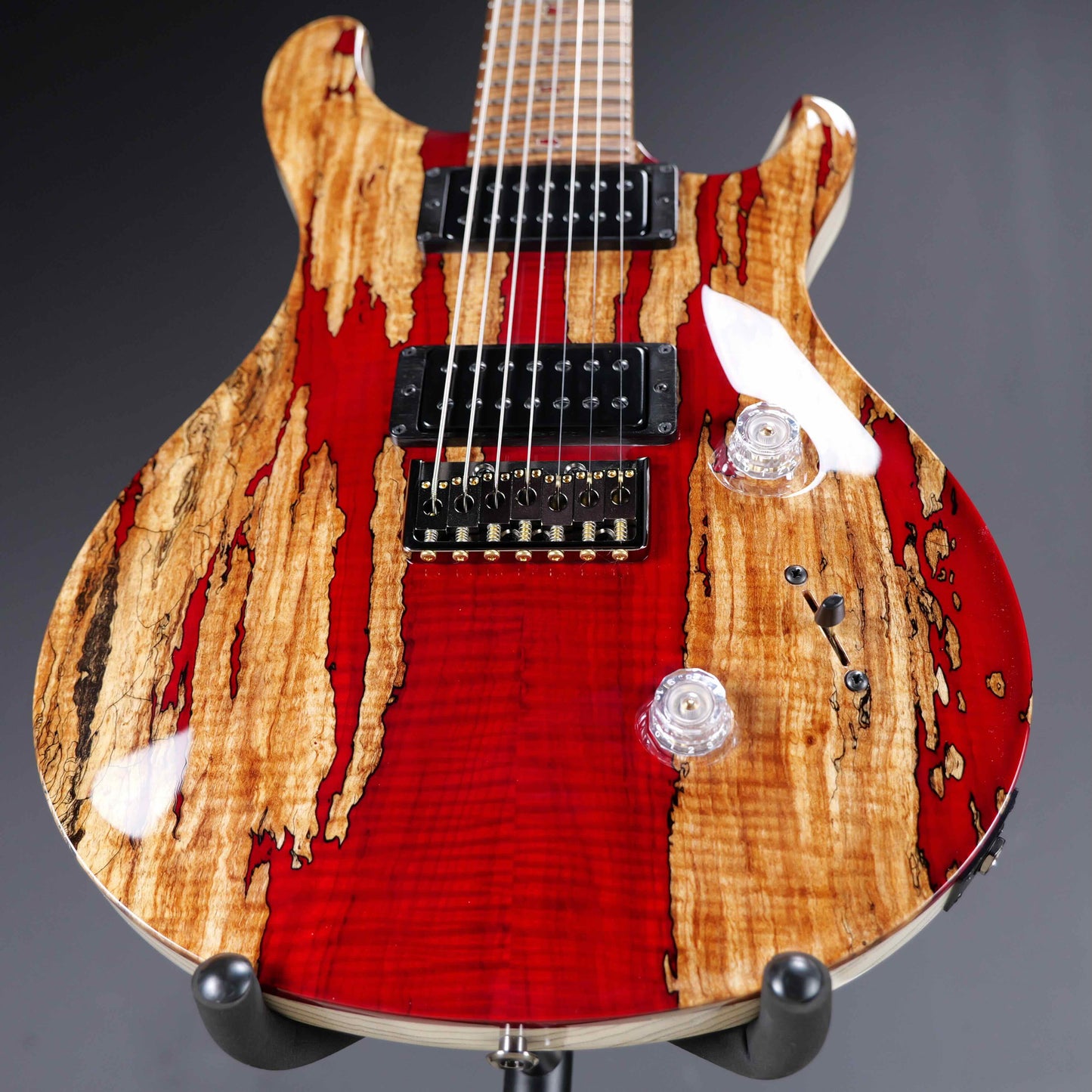 PRS Private Stock Custom 24 7-String Natural w/ Cherry Accents