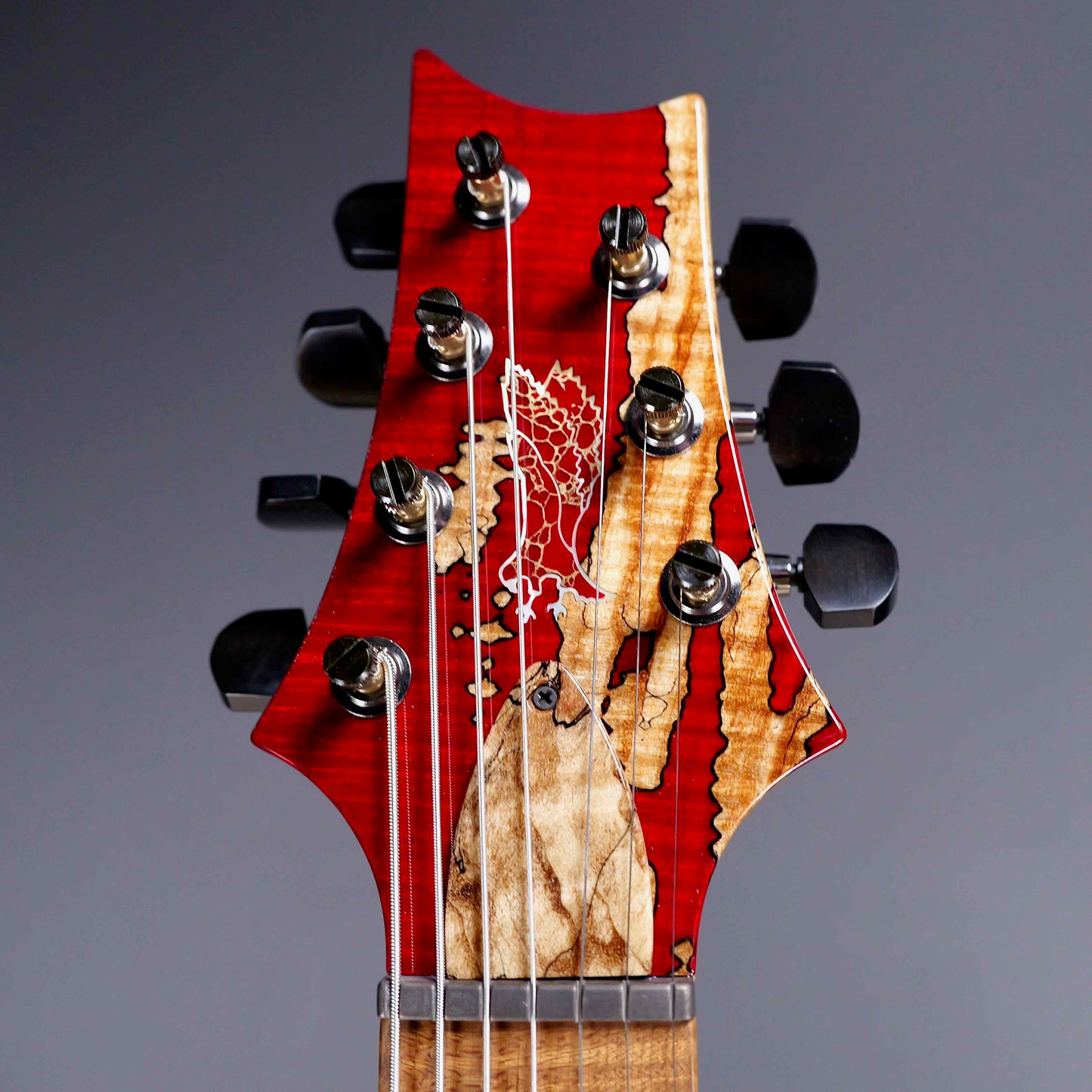 PRS Private Stock Custom 24 7-String Natural w/ Cherry Accents