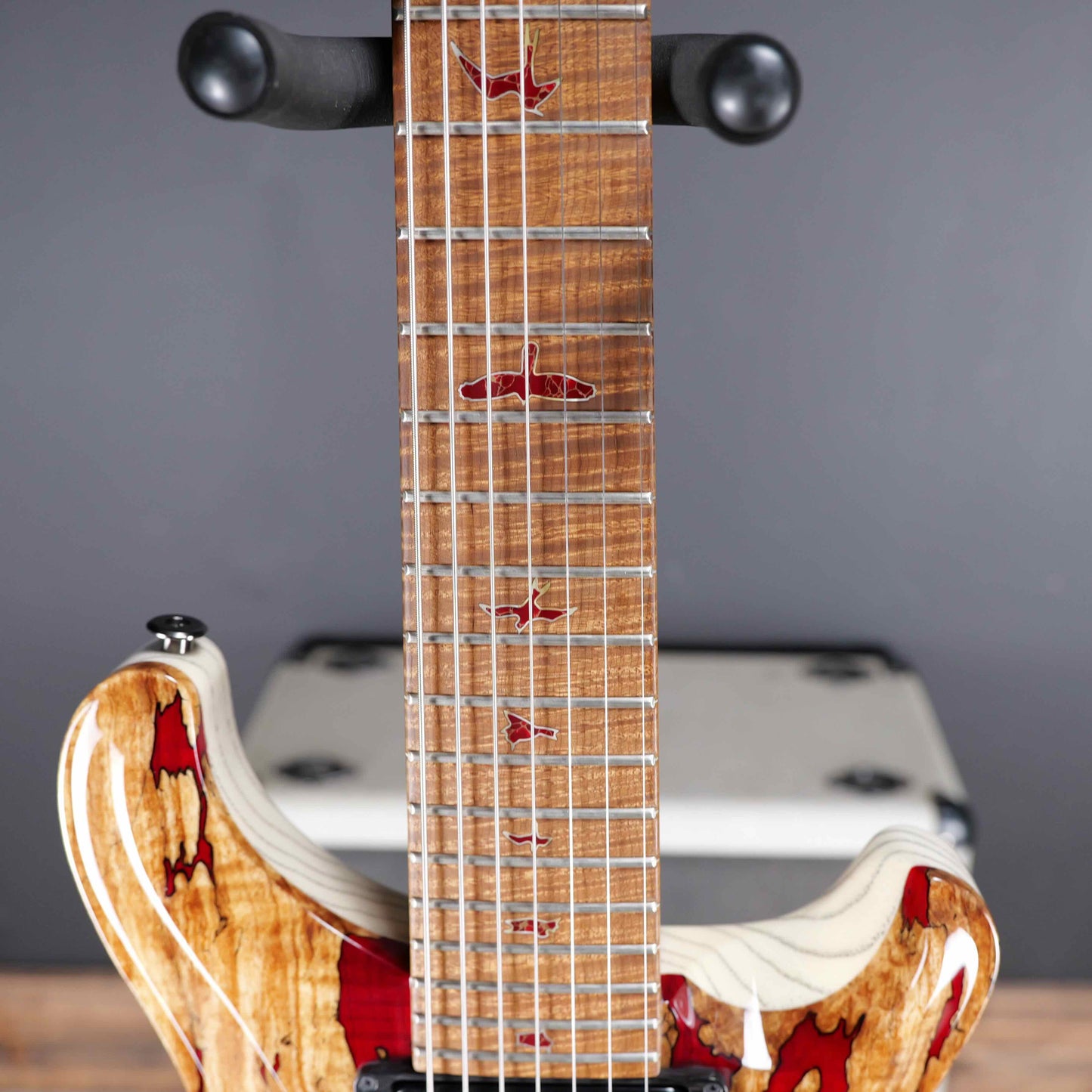 PRS Private Stock Custom 24 7-String Natural w/ Cherry Accents