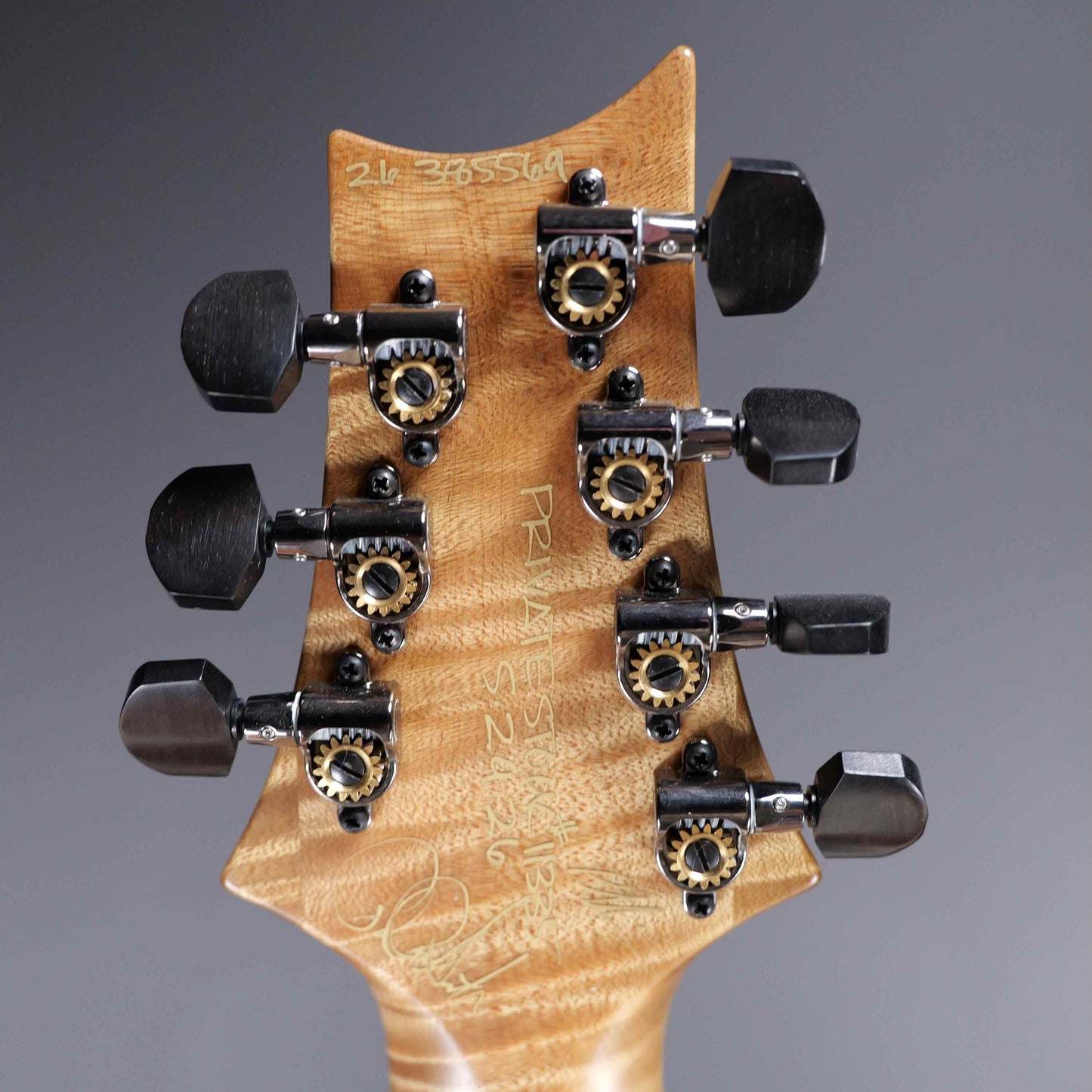 PRS Private Stock Custom 24 7-String Natural w/ Cherry Accents