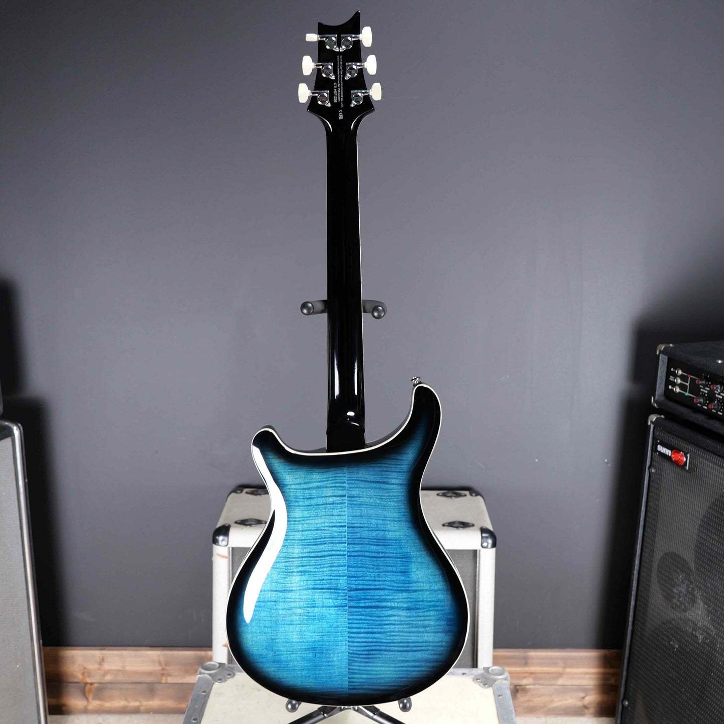 PRS SE Hollowbody II Piezo Peacock Blue Smokeburst