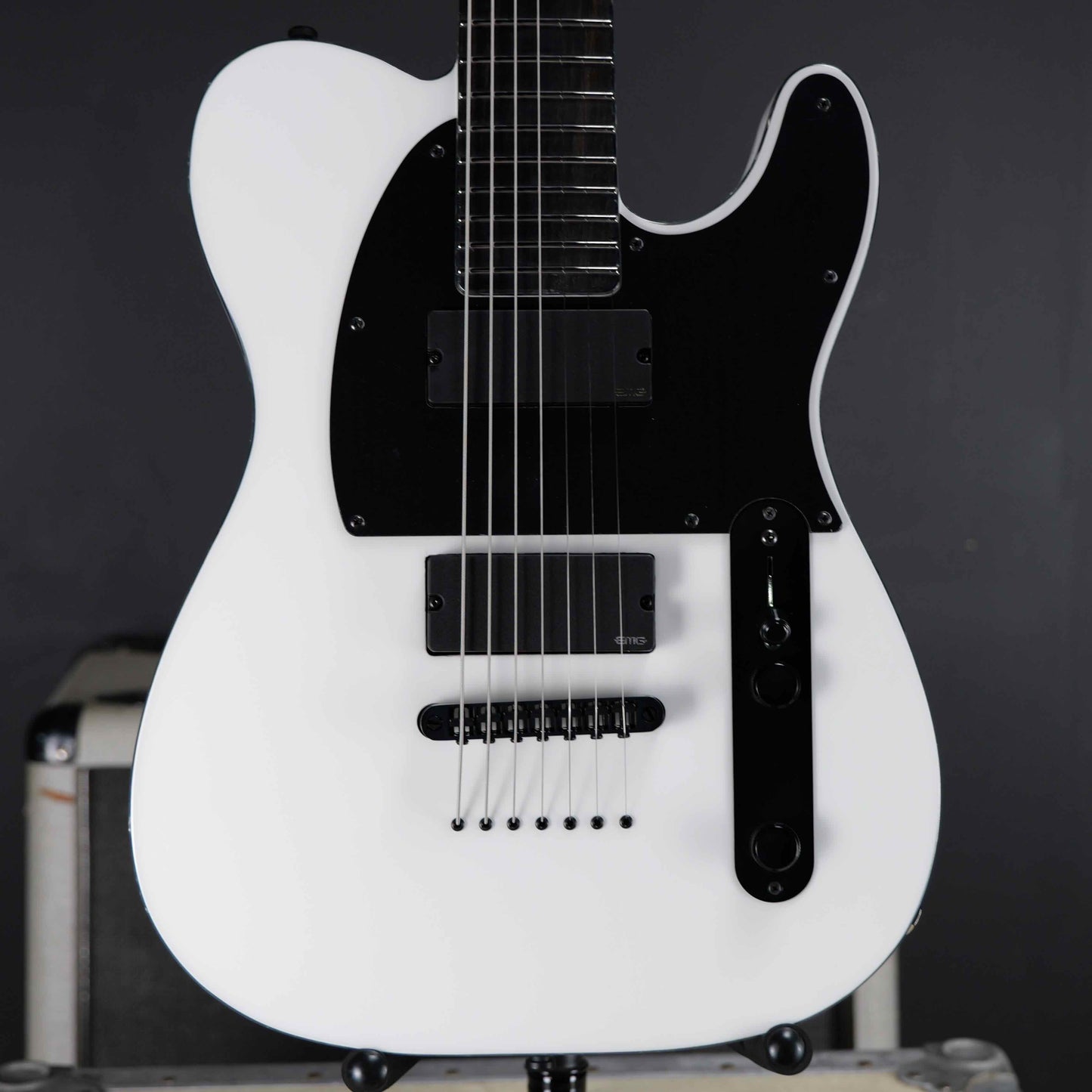 ESP E-II T-B7 Baritone Snow White