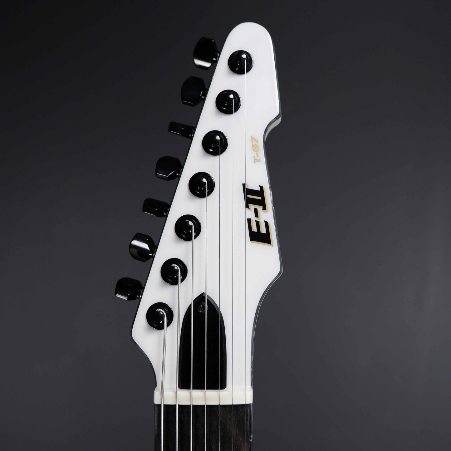 ESP E-II T-B7 Baritone Snow White
