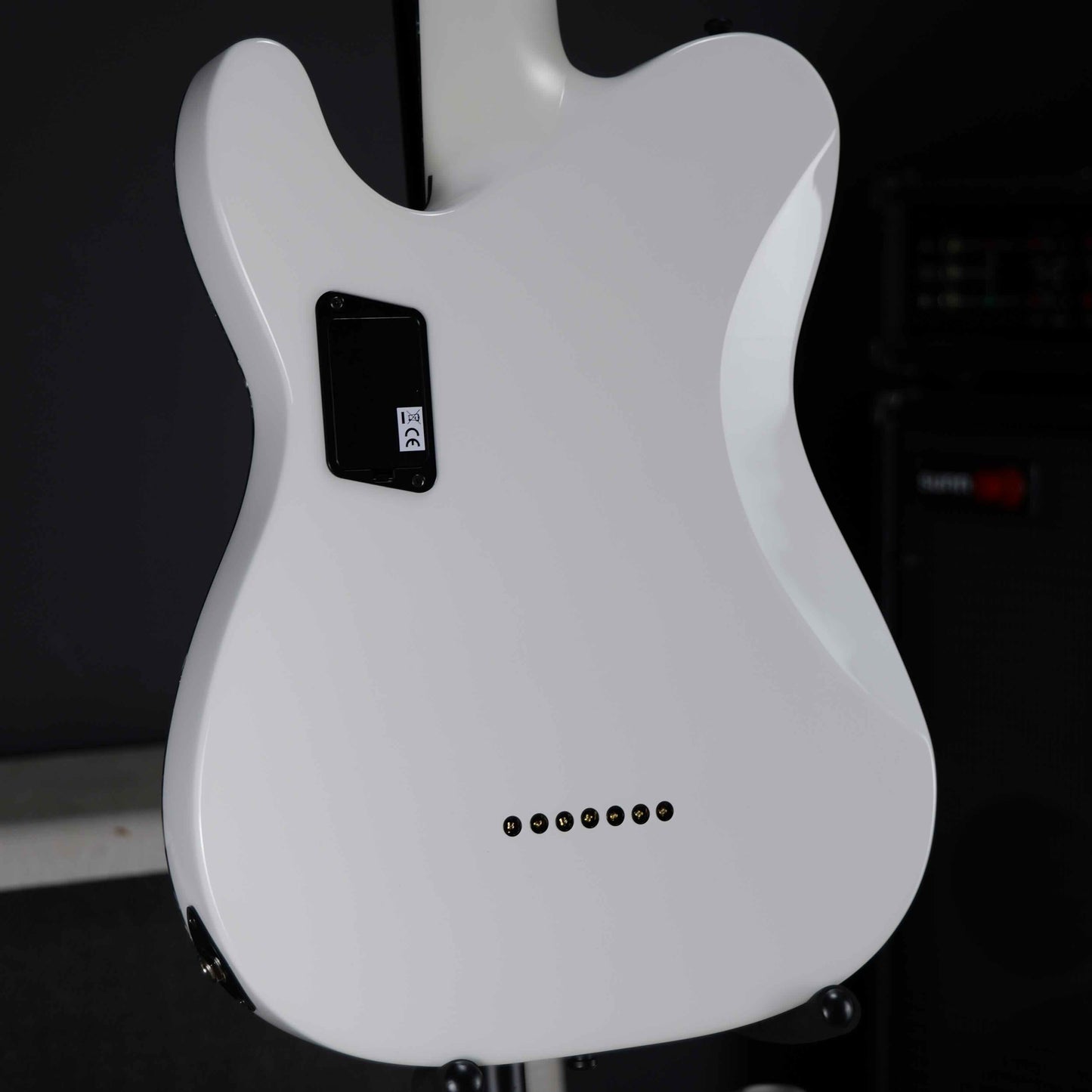 ESP E-II T-B7 Baritone Snow White