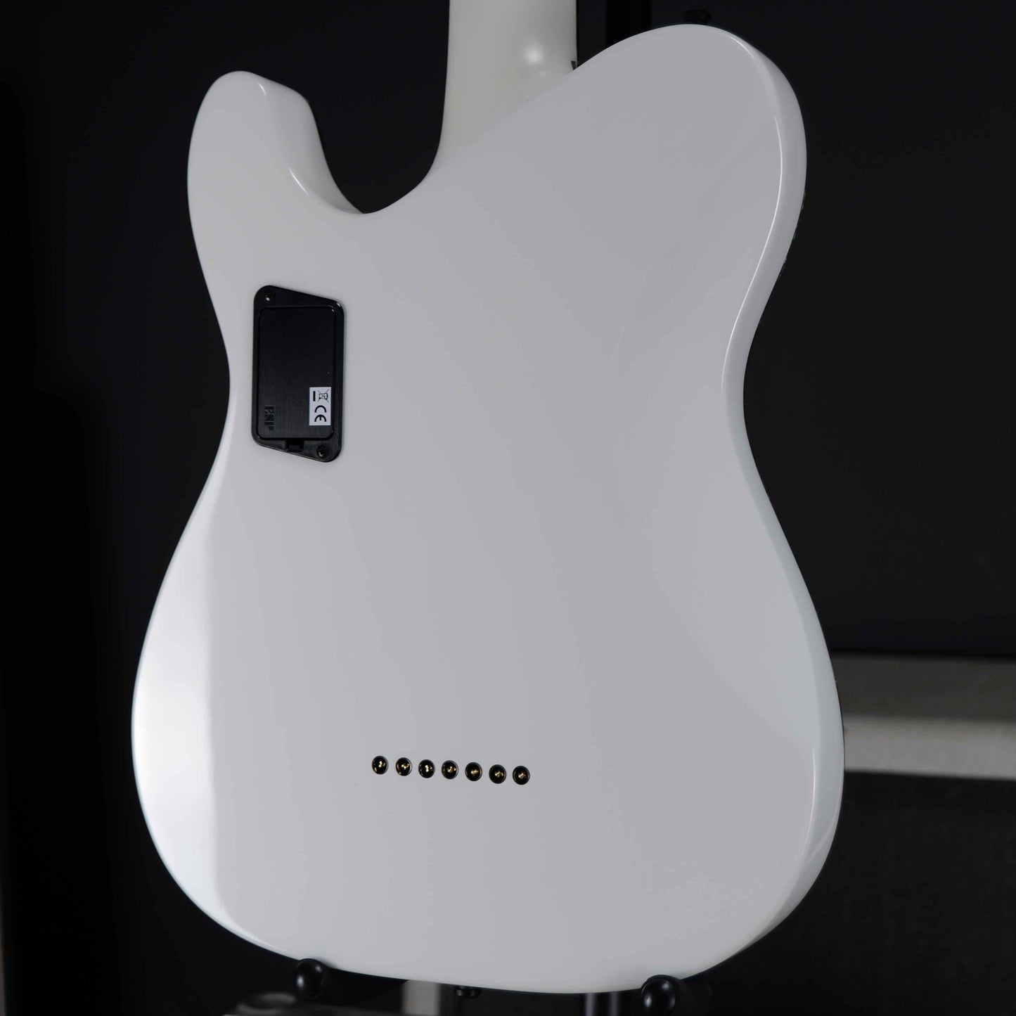 ESP E-II T-B7 Baritone Snow White